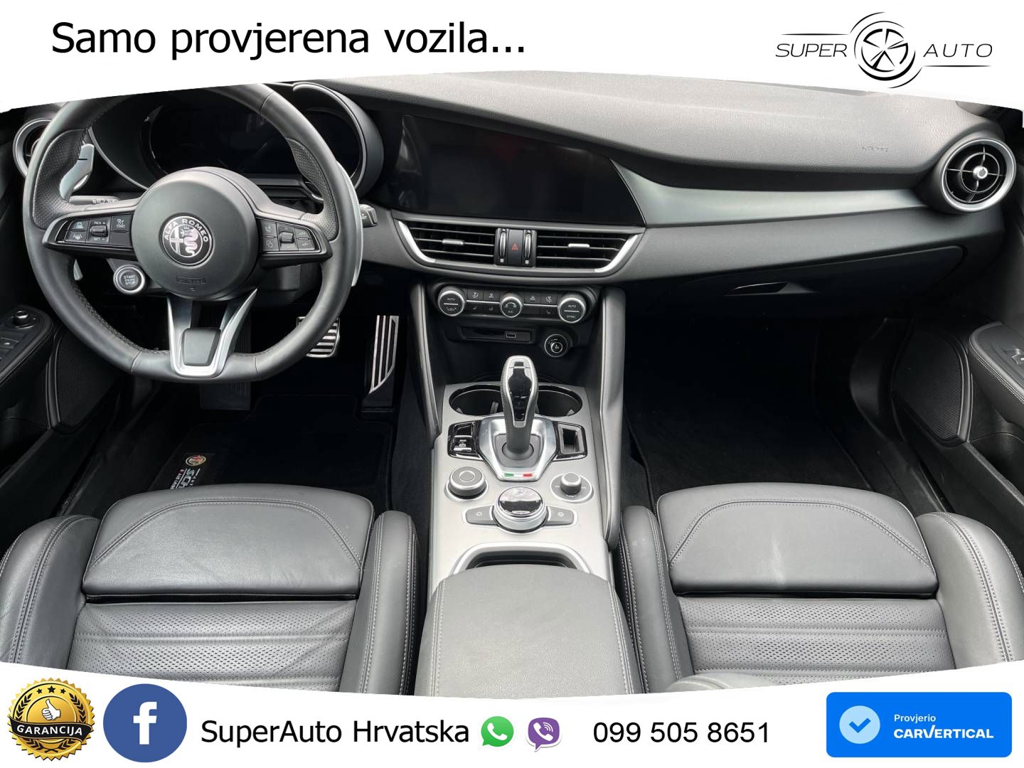 Alfa Romeo Giulia 2.0 Turbo (280 KS) Q4 Automatic LED+GR SJED+ACC