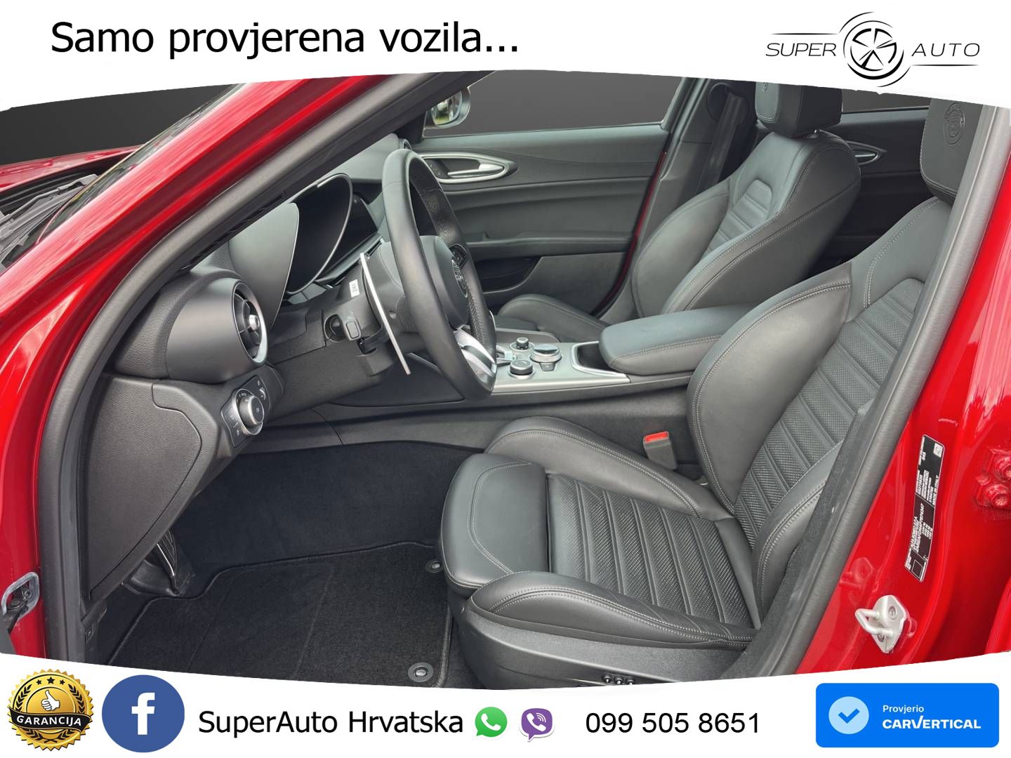 Alfa Romeo Giulia 2.0 Turbo (280 KS) Q4 Automatic LED+GR SJED+ACC