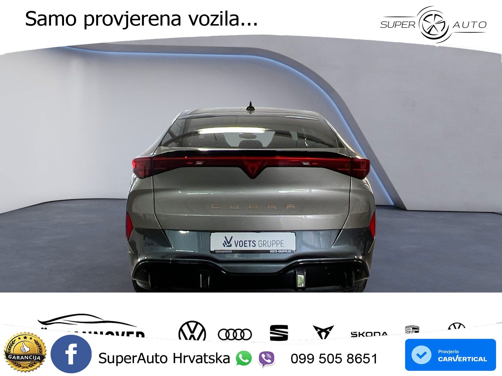 Cupra Tavascan 82 kWh (286 KS) LED+GR SJED+ACC