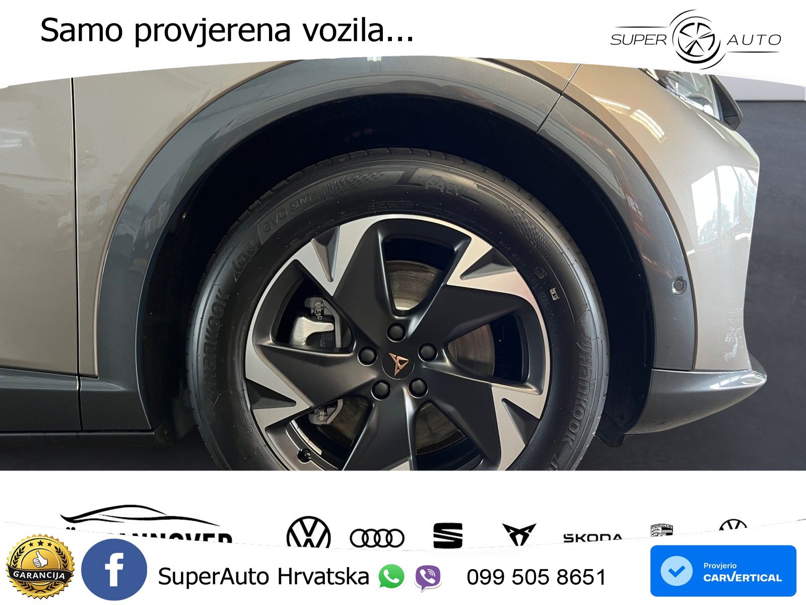 Cupra Tavascan 82 kWh (286 KS) LED+GR SJED+ACC