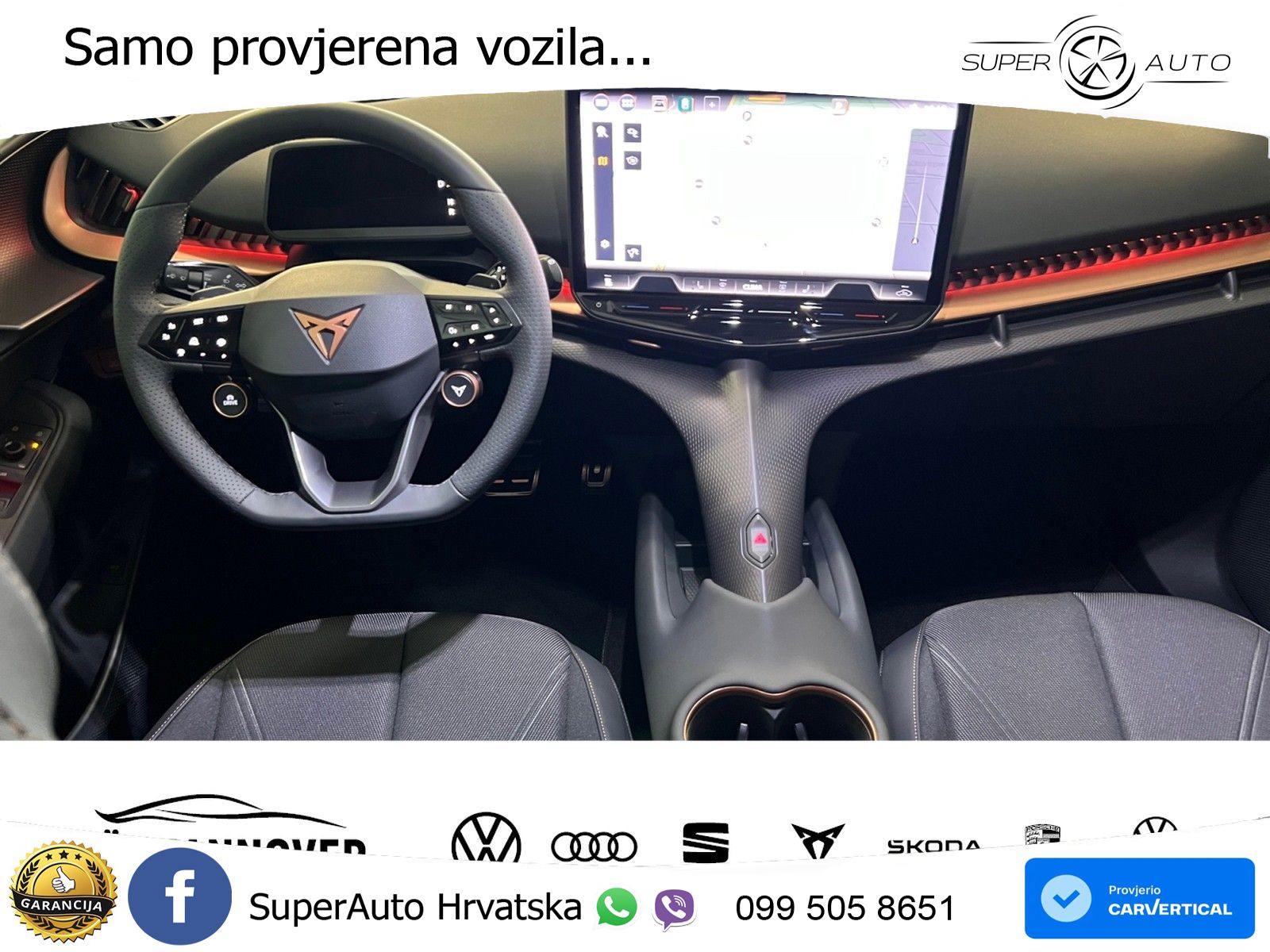 Cupra Tavascan 82 kWh (286 KS) LED+GR SJED+ACC