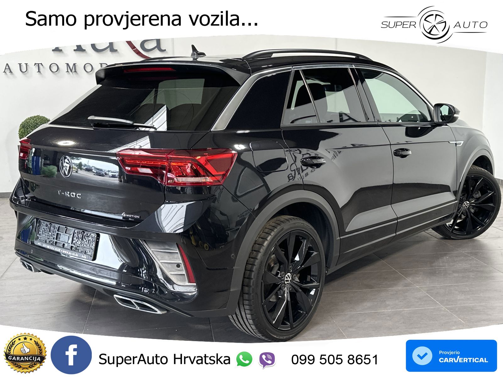 Volkswagen T-Roc I 2.0 TSI (190 KS) 4M DSG LED+GR SJED+ACC