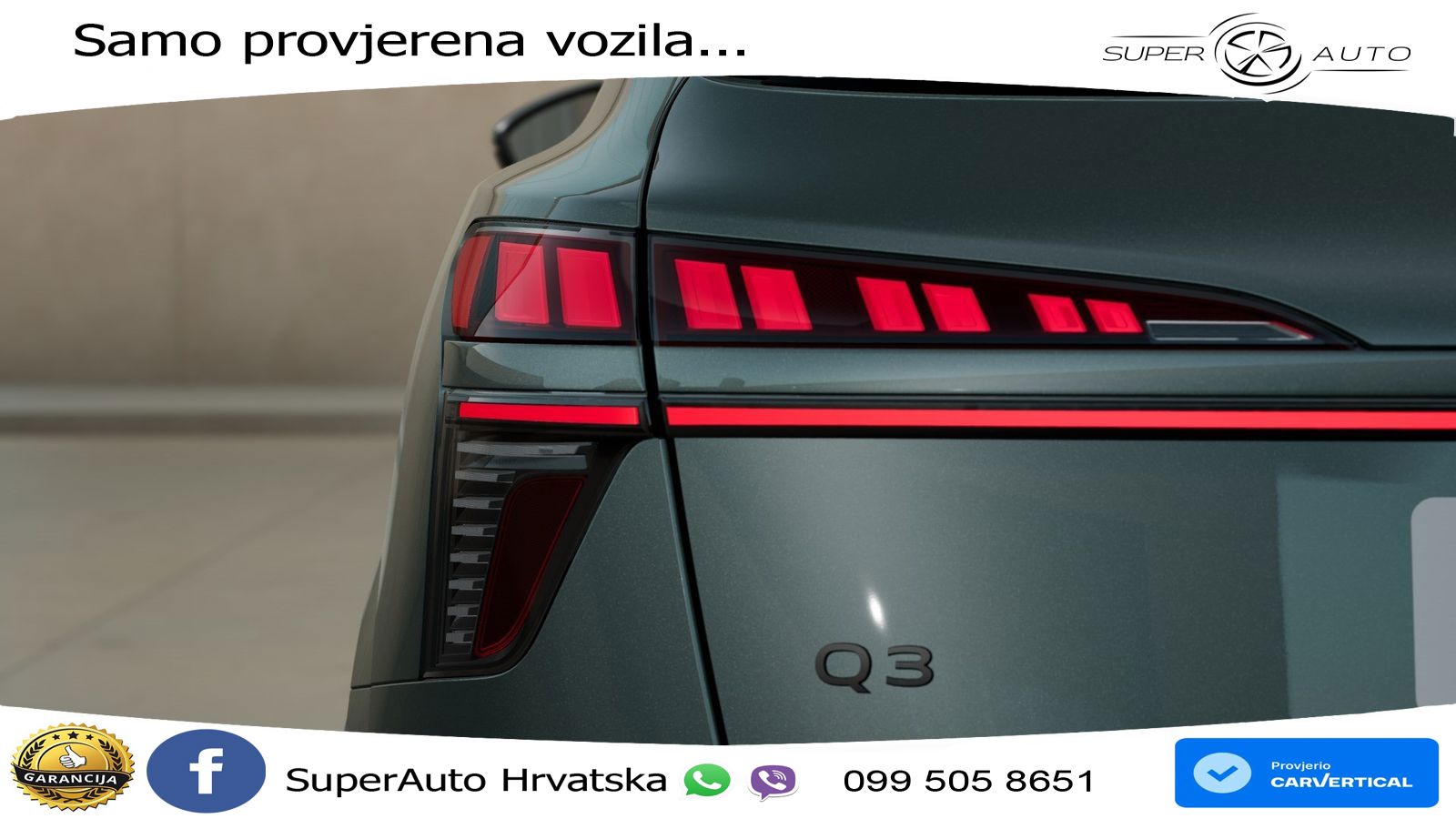 Audi Q3 2.0 TDI (150 KS) S tronic MATRIX+GR SJED+KAM