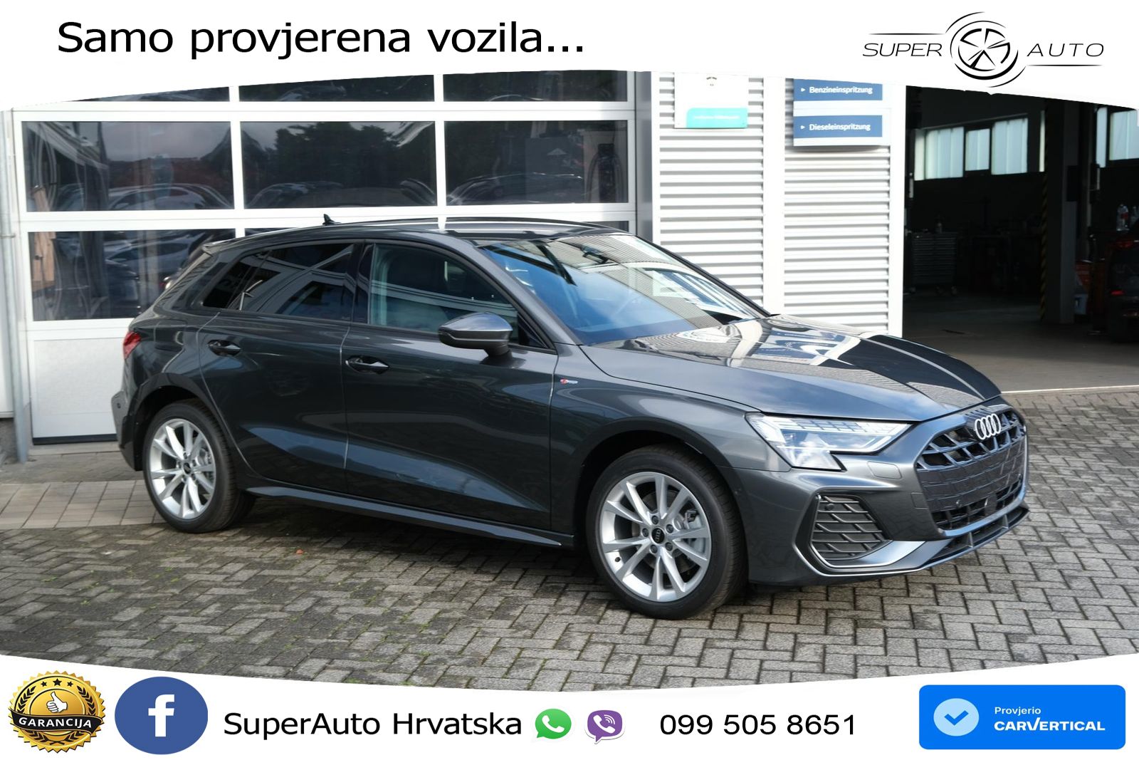 Audi A3 Sportback 40 TFSI (204 KS) quattro S tronic S line LED+GR SJED+ACC