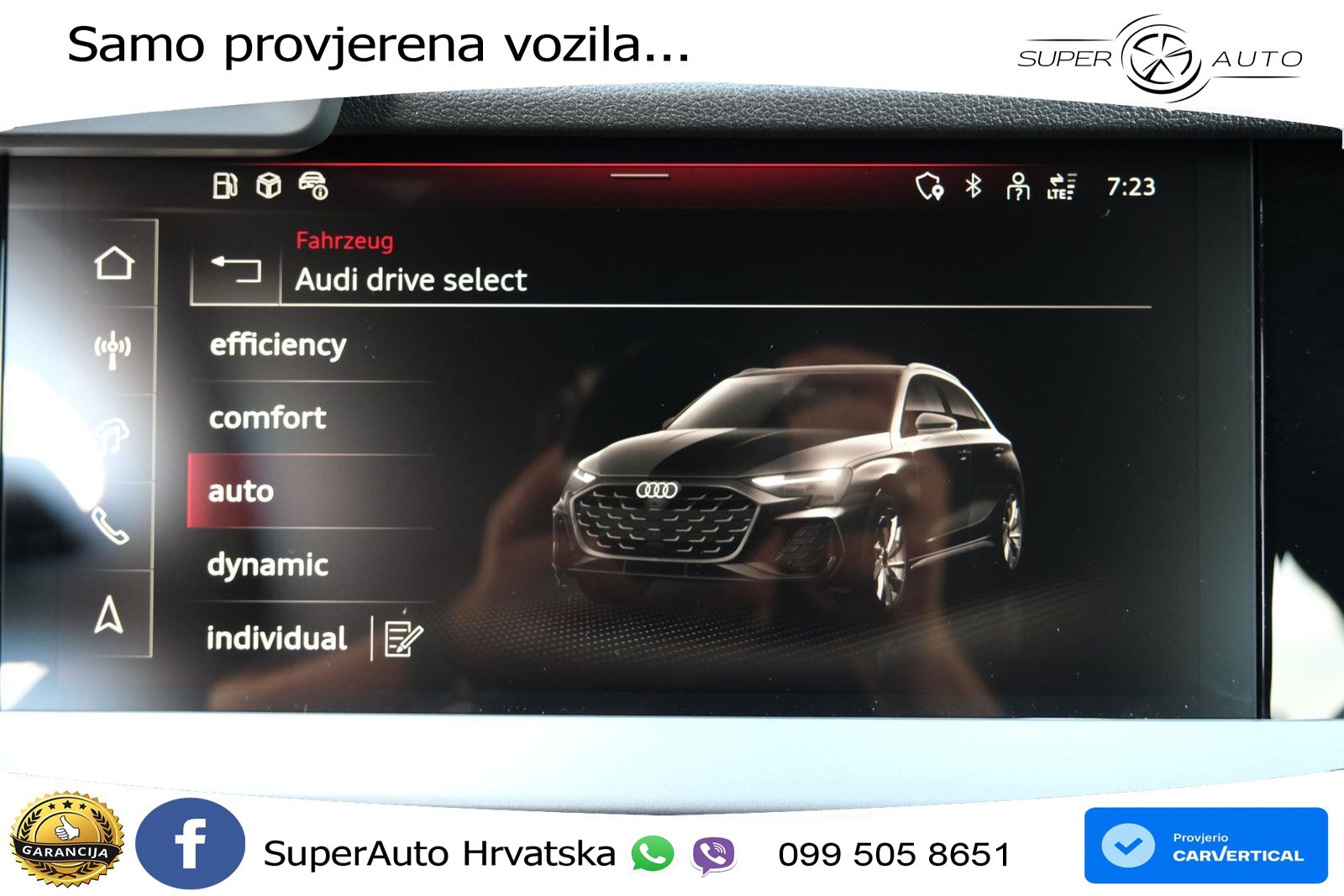 Audi A3 Sportback 40 TFSI (204 KS) quattro S tronic S line LED+GR SJED+ACC