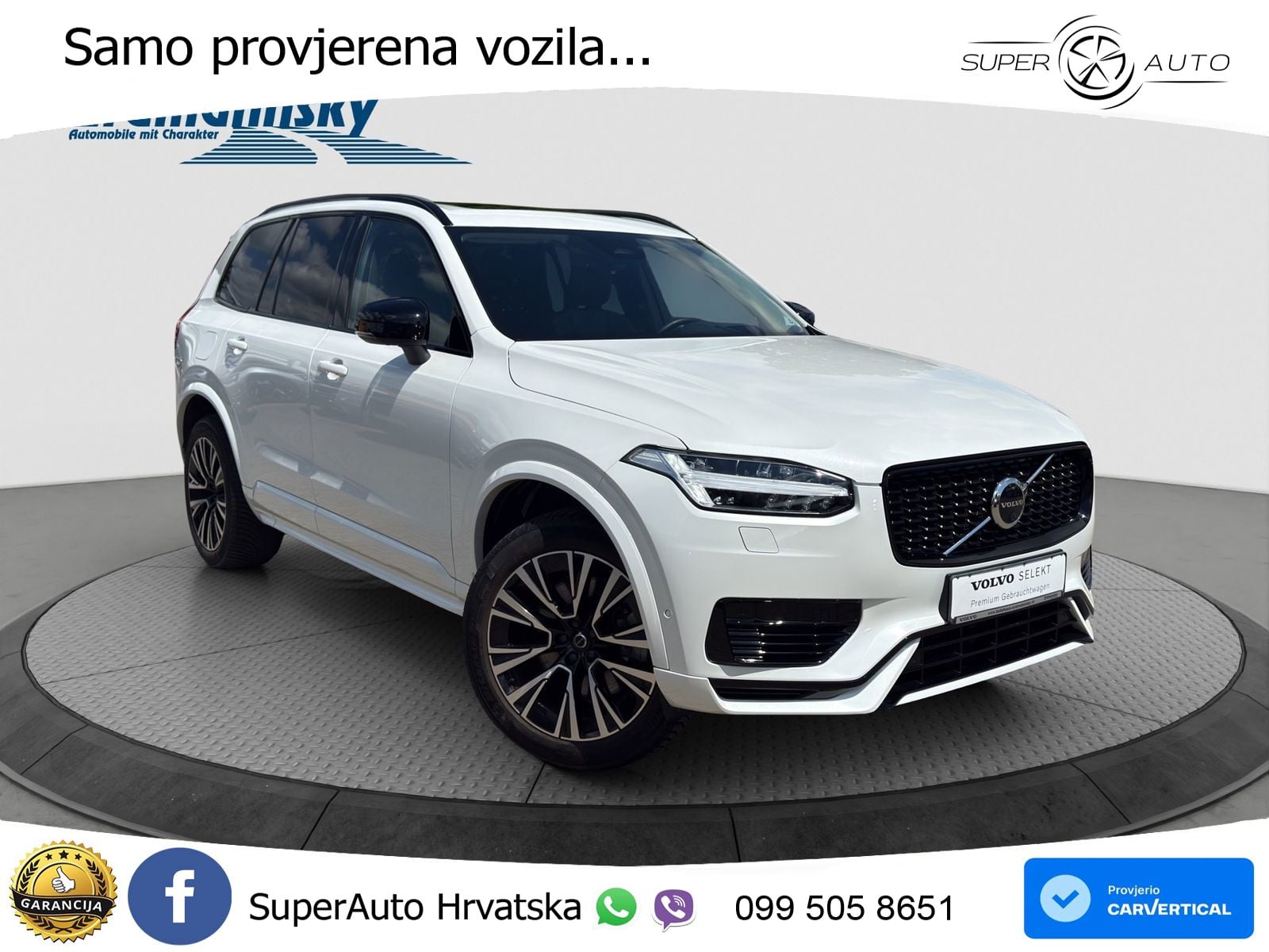 Volvo XC90 Recharge 2.0 T8 AWD Geartronic ACC+HEAD+4xGR SJED+360+PANO