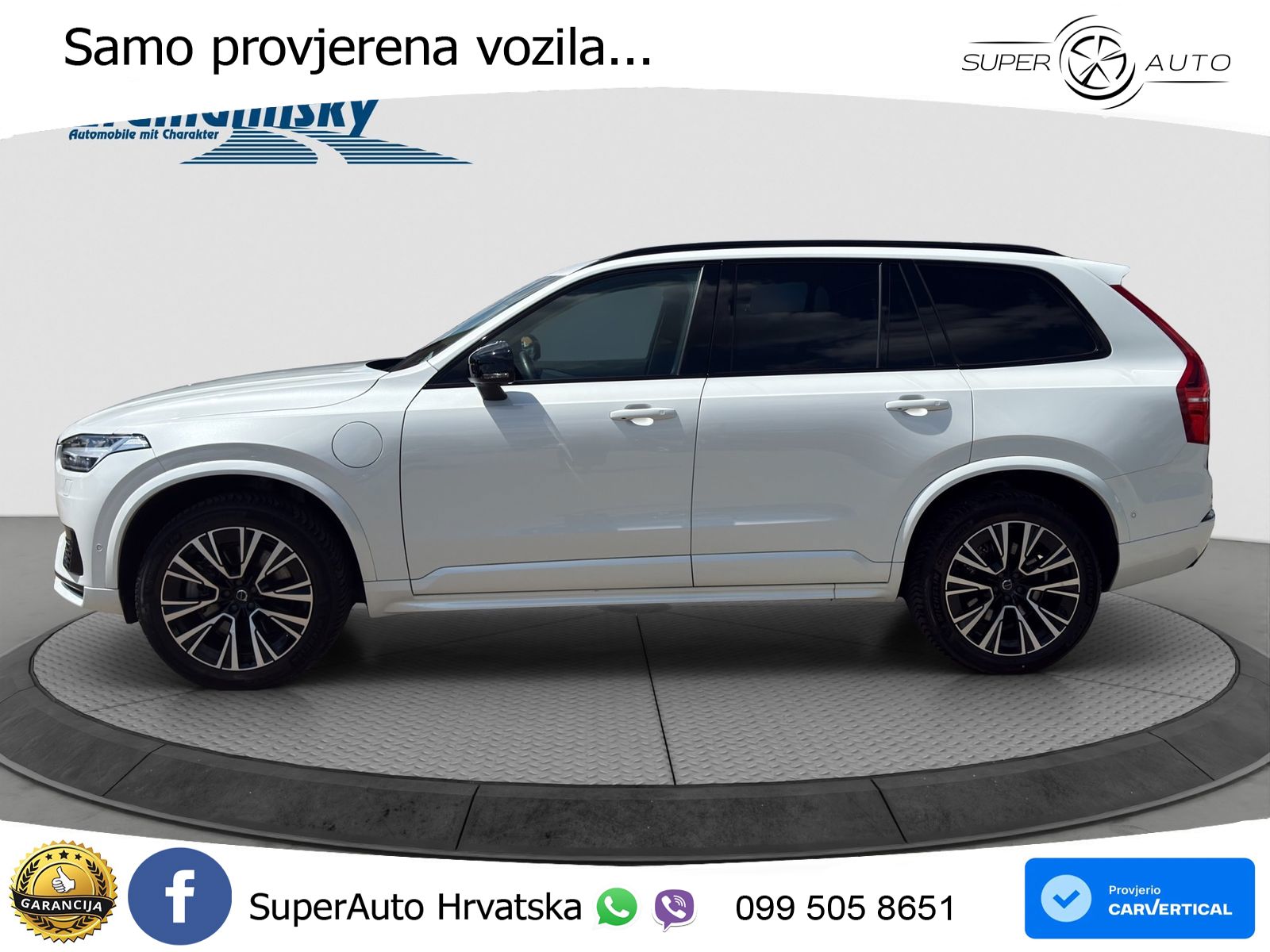 Volvo XC90 Recharge 2.0 T8 AWD Geartronic ACC+HEAD+4xGR SJED+360+PANO