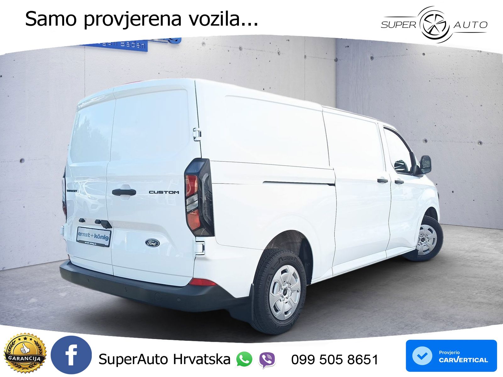 Ford Transit Custom Kasten 320 L2 Trend FWD 136 KS