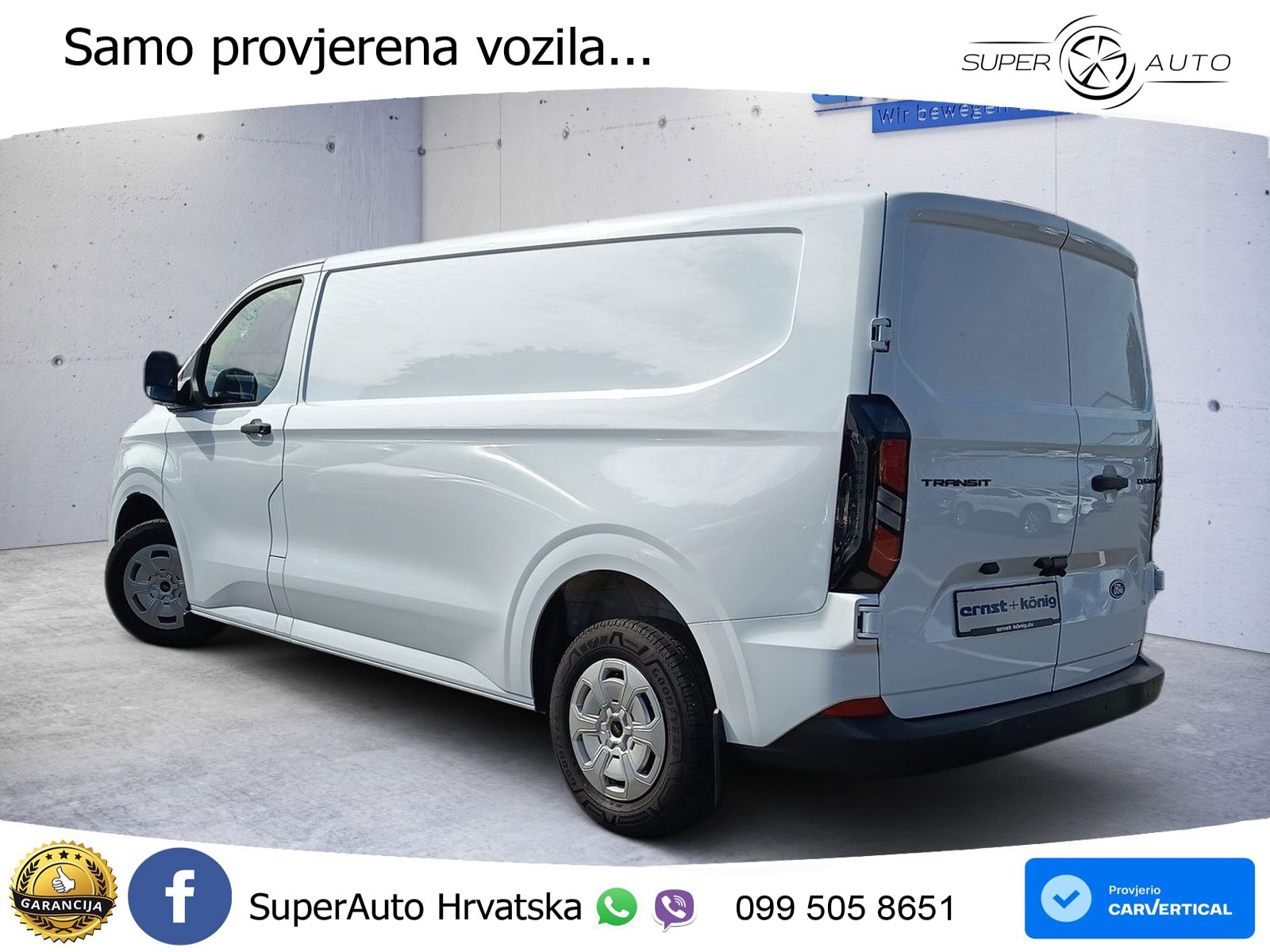 Ford Transit Custom Kasten 320 L2 Trend FWD 136 KS
