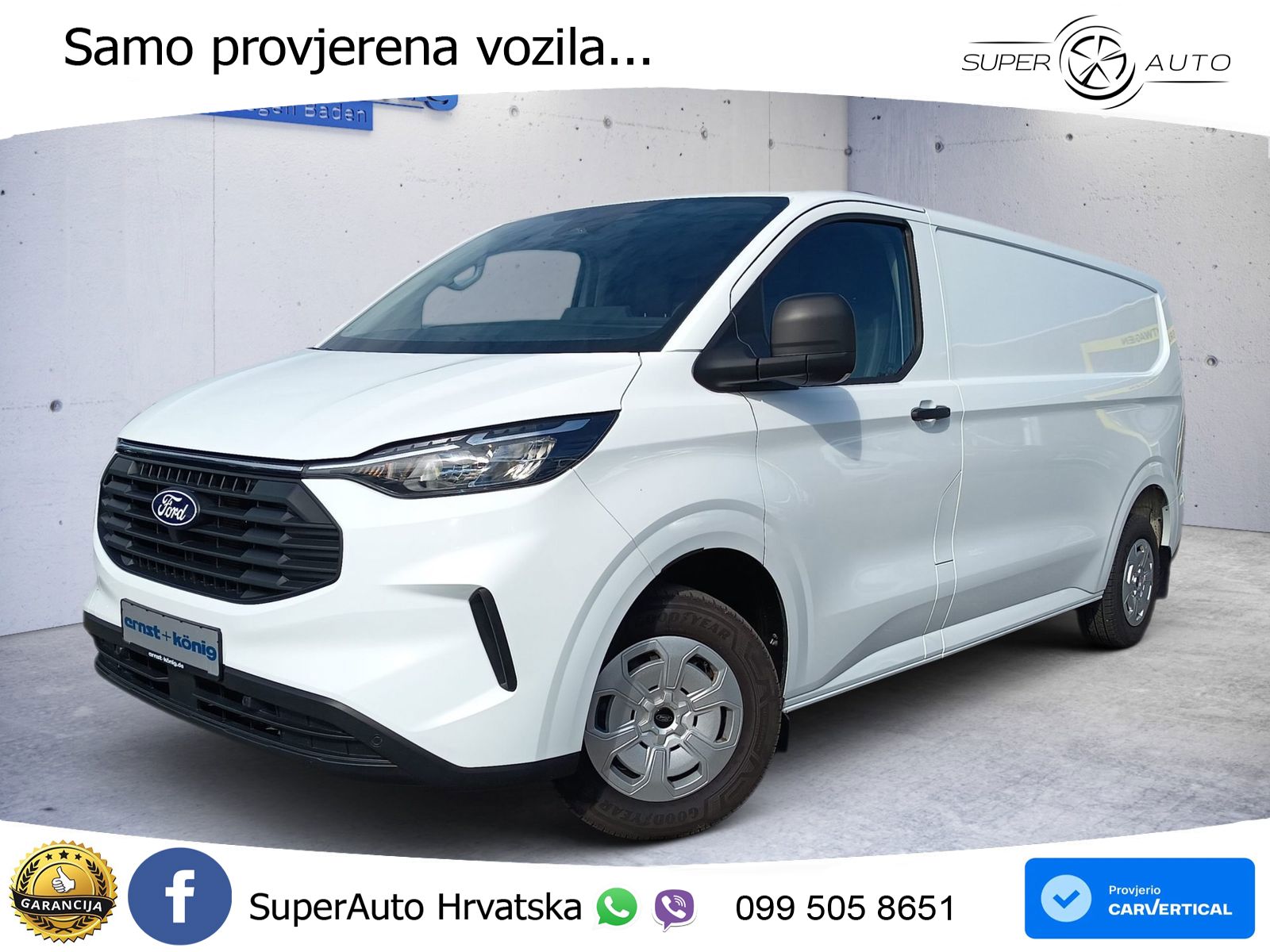 Ford Transit Custom Kasten 320 L2 Trend FWD 136 KS