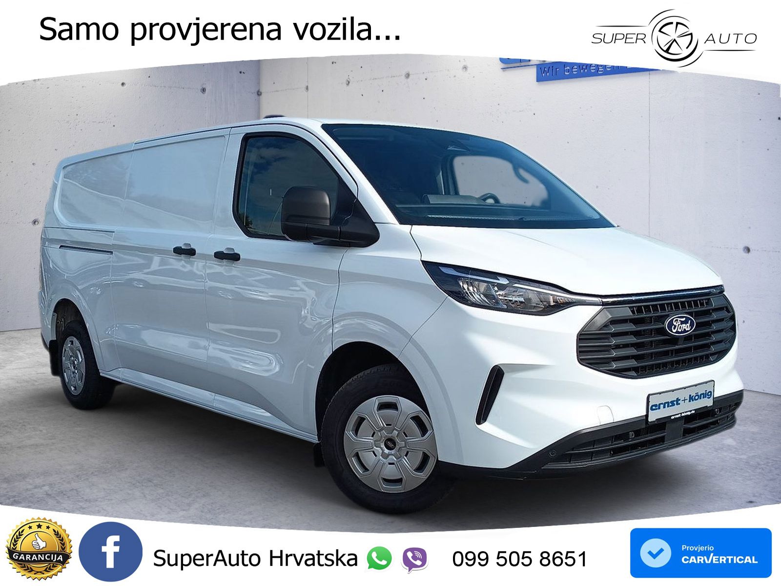 Ford Transit Custom Kasten 320 L2 Trend FWD 136 KS