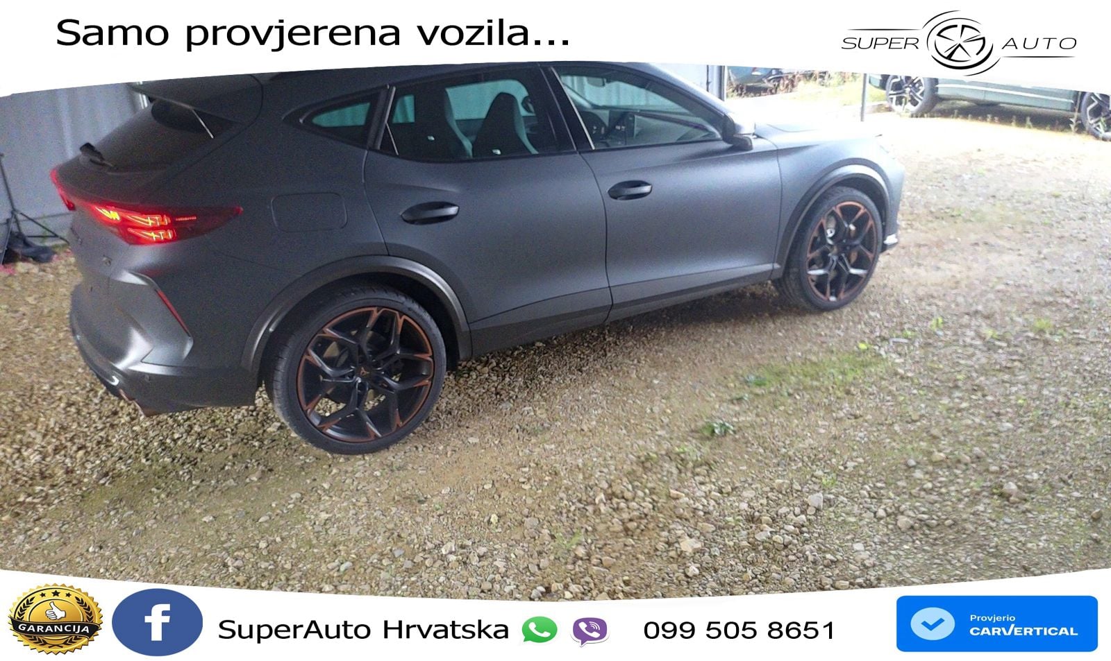 Cupra Formentor VZ5 2.5 TSI (390 KS) 4Drive DSG MATRIX+GR SJED+KAM
