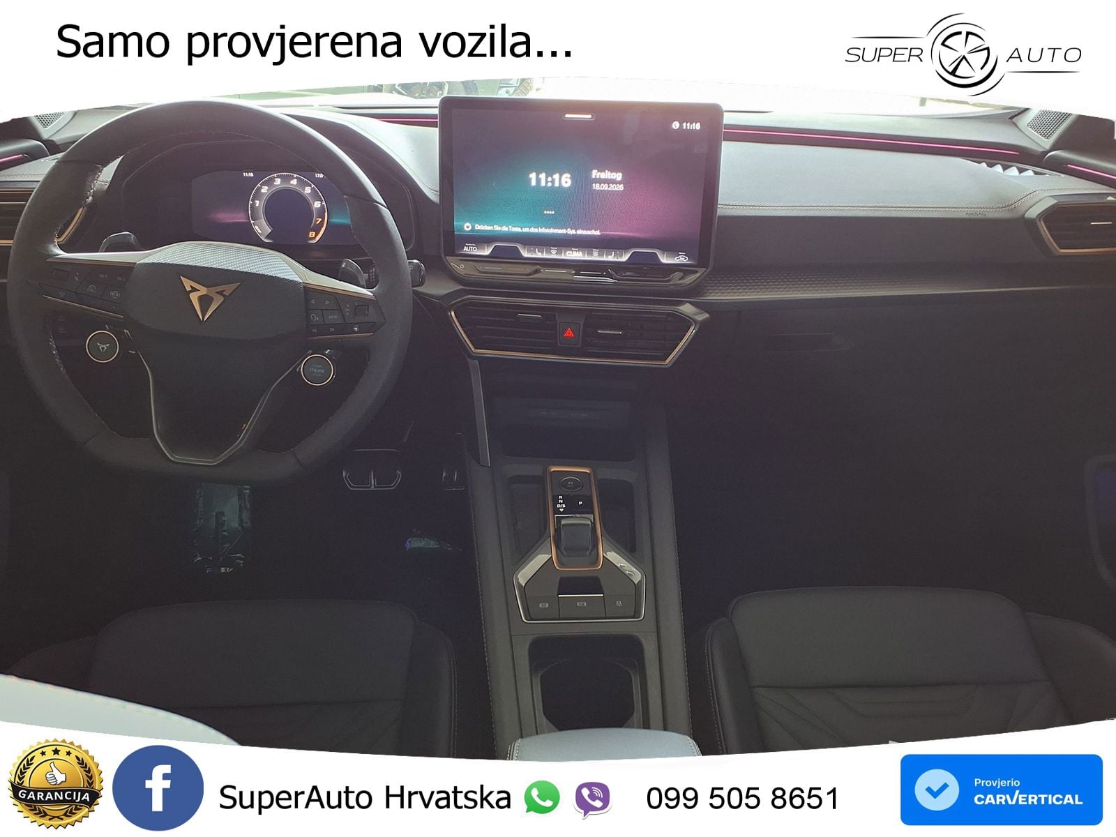 Cupra Formentor VZ5 2.5 TSI (390 KS) 4Drive DSG MATRIX+GR SJED+KAM