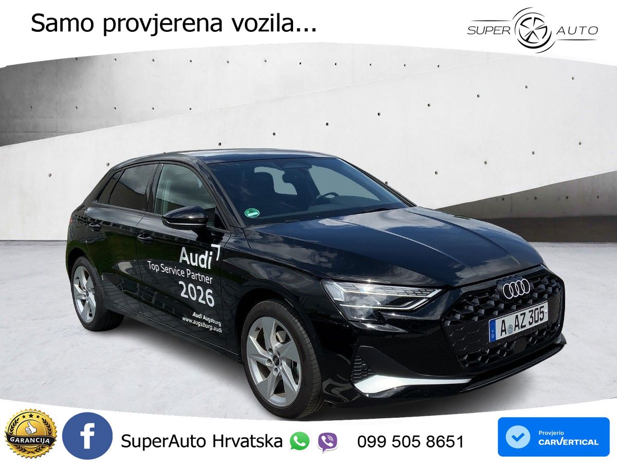 Audi A3 Sportback 30 TFSI (116 KS) Mild Hybrid S tronic advanced LED+GR SJED+ACC