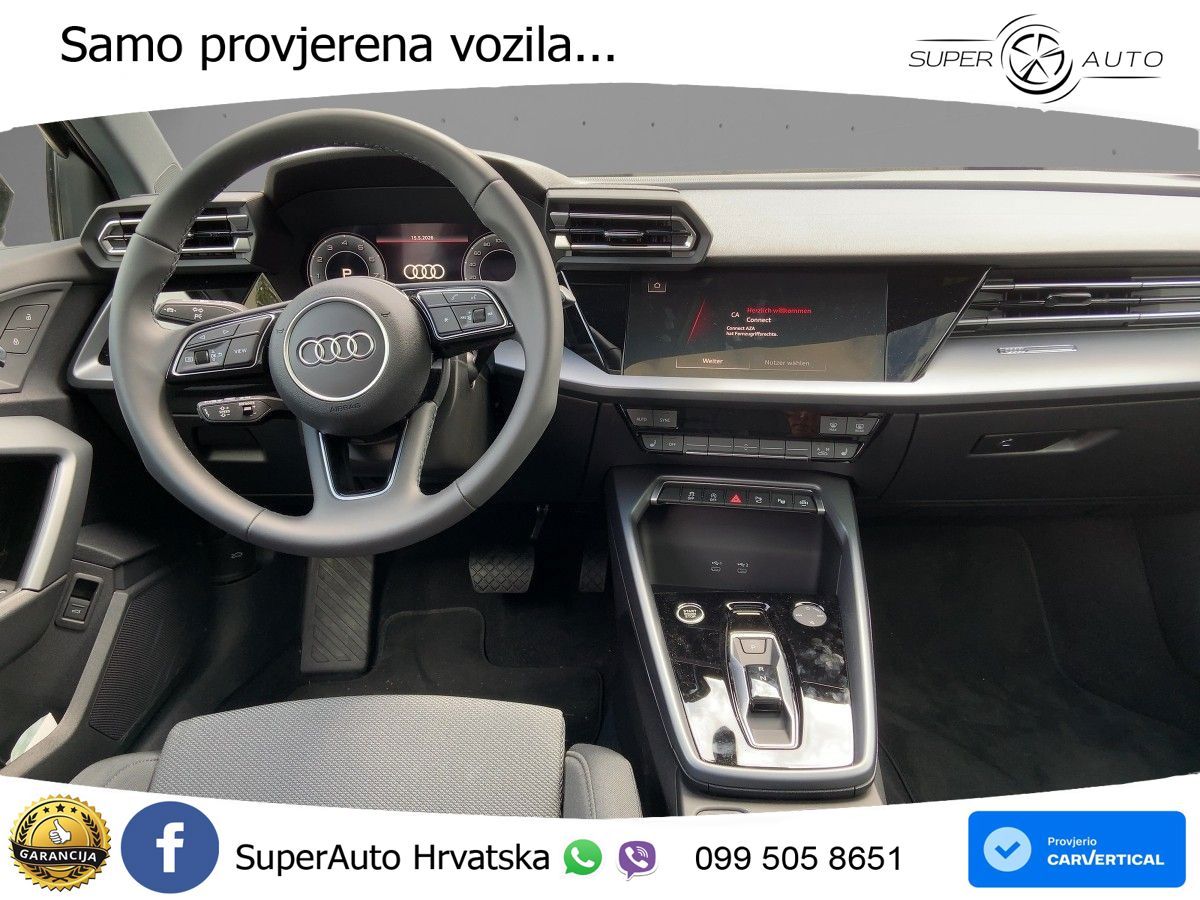 Audi A3 Sportback 30 TFSI (116 KS) Mild Hybrid S tronic advanced LED+GR SJED+ACC