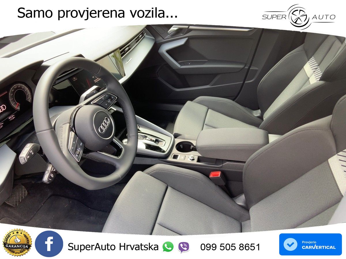 Audi A3 Sportback 30 TFSI (116 KS) Mild Hybrid S tronic advanced LED+GR SJED+ACC