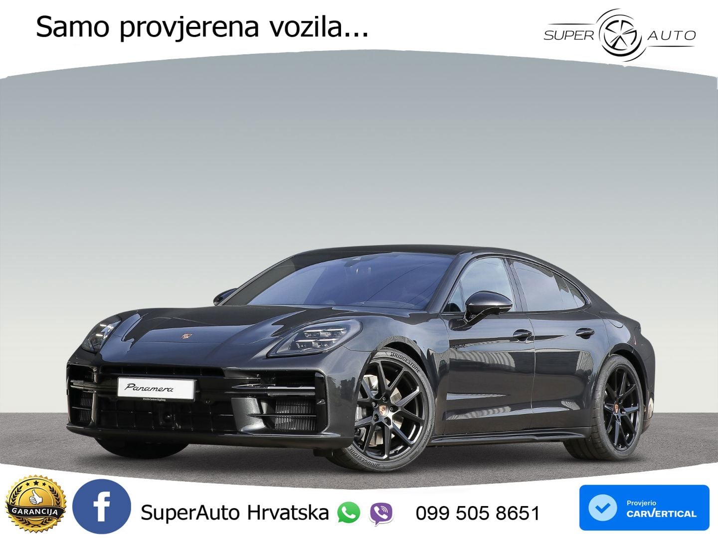 Porsche Panamera 4 2.9 V6 (470 KS) E-Hybrid PDK LED+GR SJED+ACC