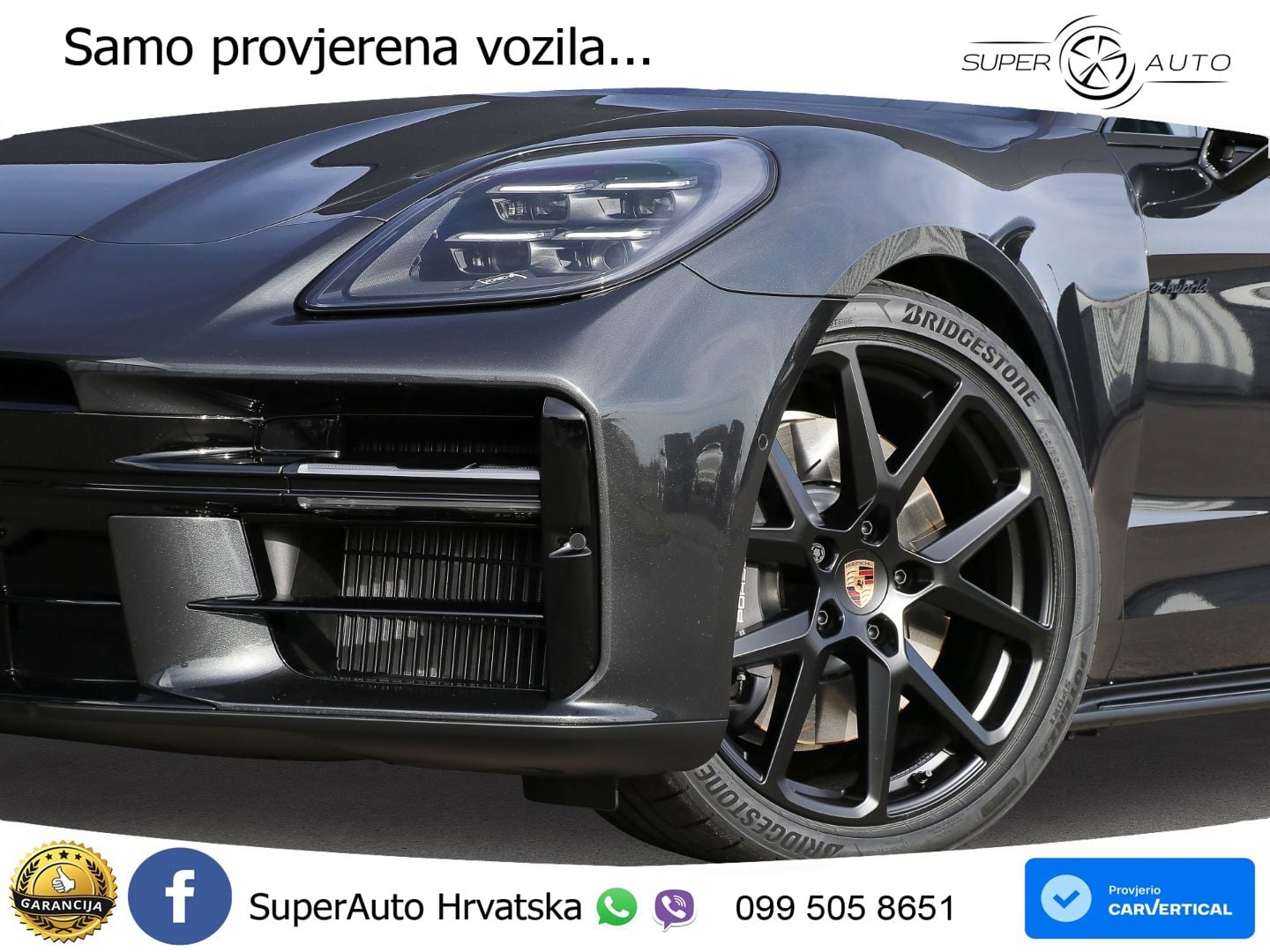 Porsche Panamera 4 2.9 V6 (470 KS) E-Hybrid PDK LED+GR SJED+ACC