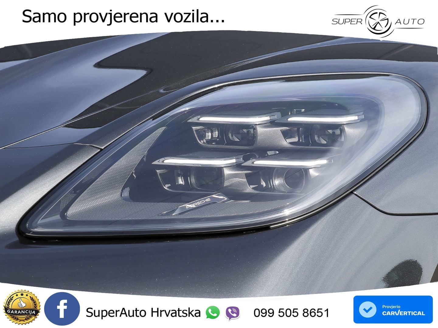 Porsche Panamera 4 2.9 V6 (470 KS) E-Hybrid PDK LED+GR SJED+ACC