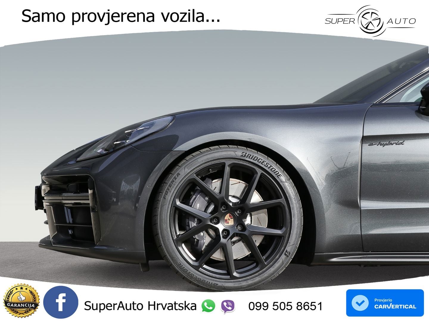 Porsche Panamera 4 2.9 V6 (470 KS) E-Hybrid PDK LED+GR SJED+ACC