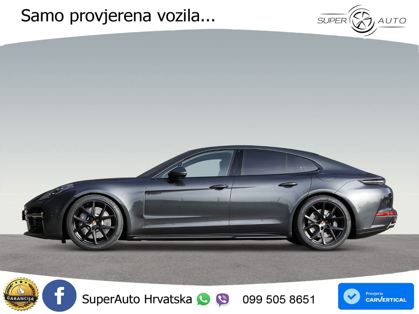 Porsche Panamera 4 2.9 V6 (470 KS) E-Hybrid PDK LED+GR SJED+ACC
