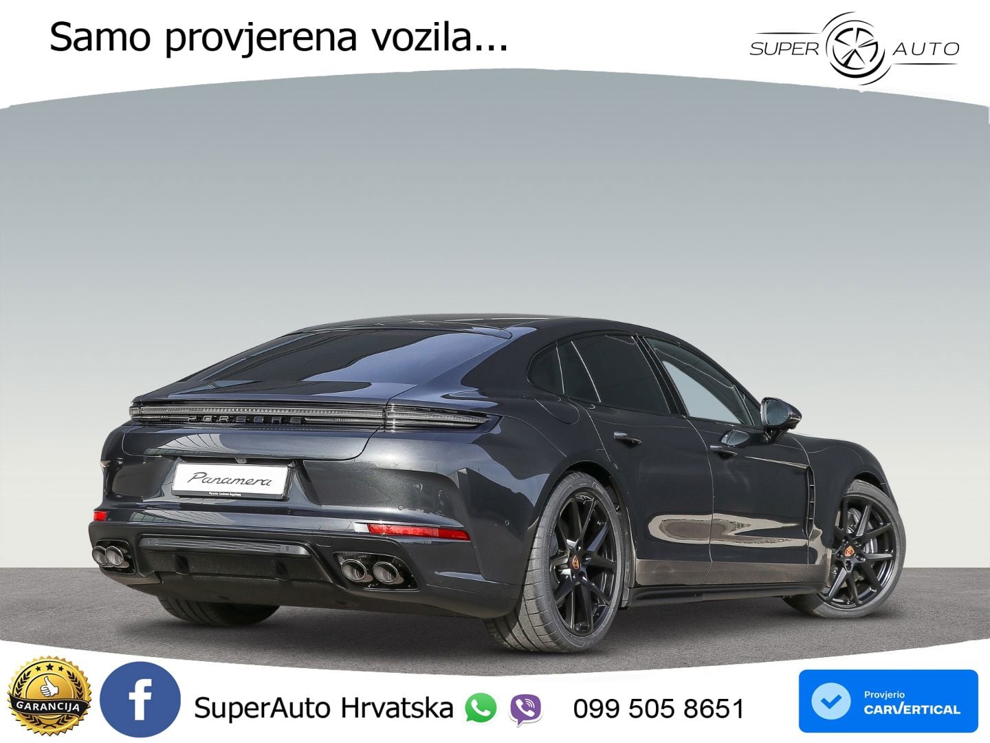 Porsche Panamera 4 2.9 V6 (470 KS) E-Hybrid PDK LED+GR SJED+ACC