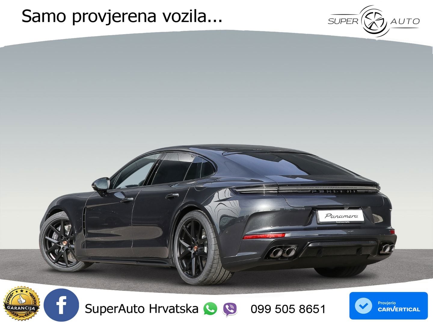 Porsche Panamera 4 2.9 V6 (470 KS) E-Hybrid PDK LED+GR SJED+ACC