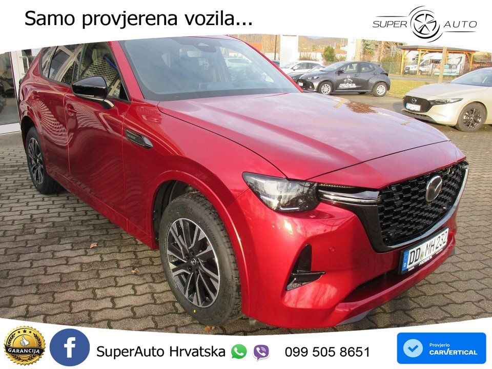 Mazda CX-60 3.3 e-Skyactiv D (254 KS) AWD Automatic MATRIX+GR SJED+KAM