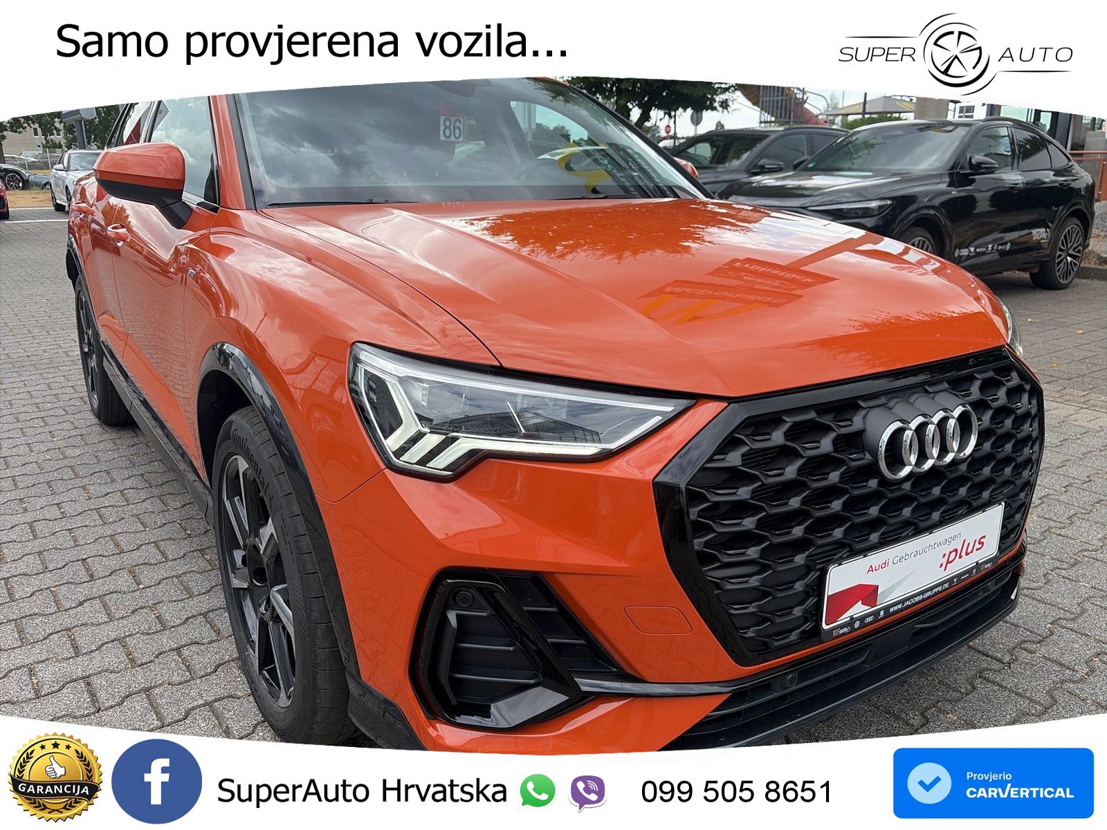 Audi Q3 II Sportback 35 TFSI (150 KS) S tronic S line LED+GR SJED+ACC