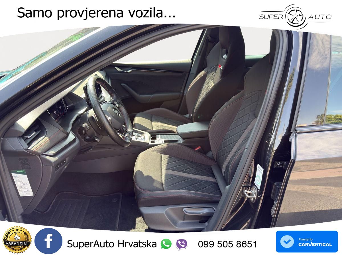 Škoda Octavia Combi RS 2.0 TDI (200 KS) DSG LED+GR SJED+ACC