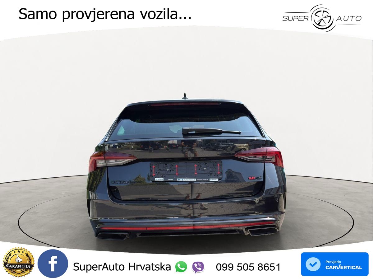 Škoda Octavia Combi RS 2.0 TDI (200 KS) DSG LED+GR SJED+ACC