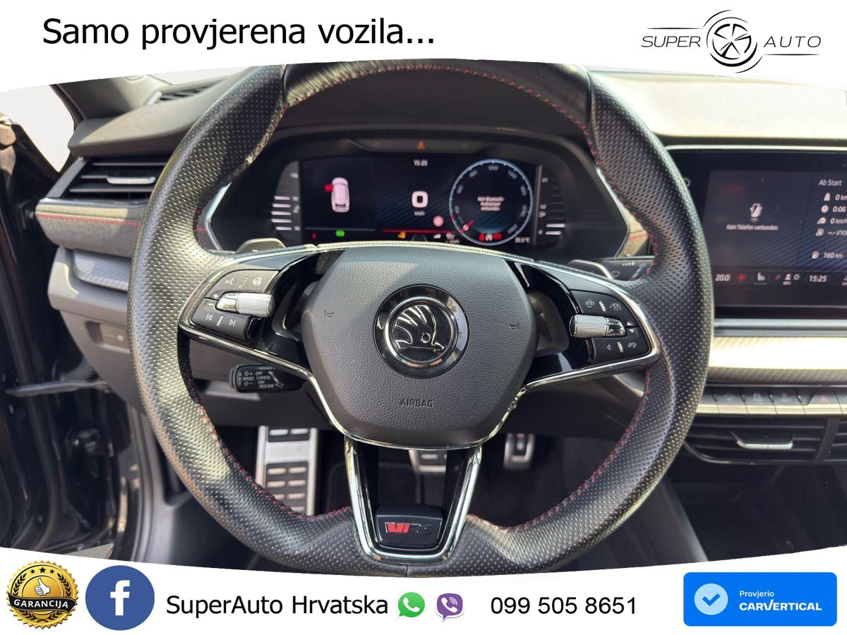 Škoda Octavia Combi RS 2.0 TDI (200 KS) DSG LED+GR SJED+ACC