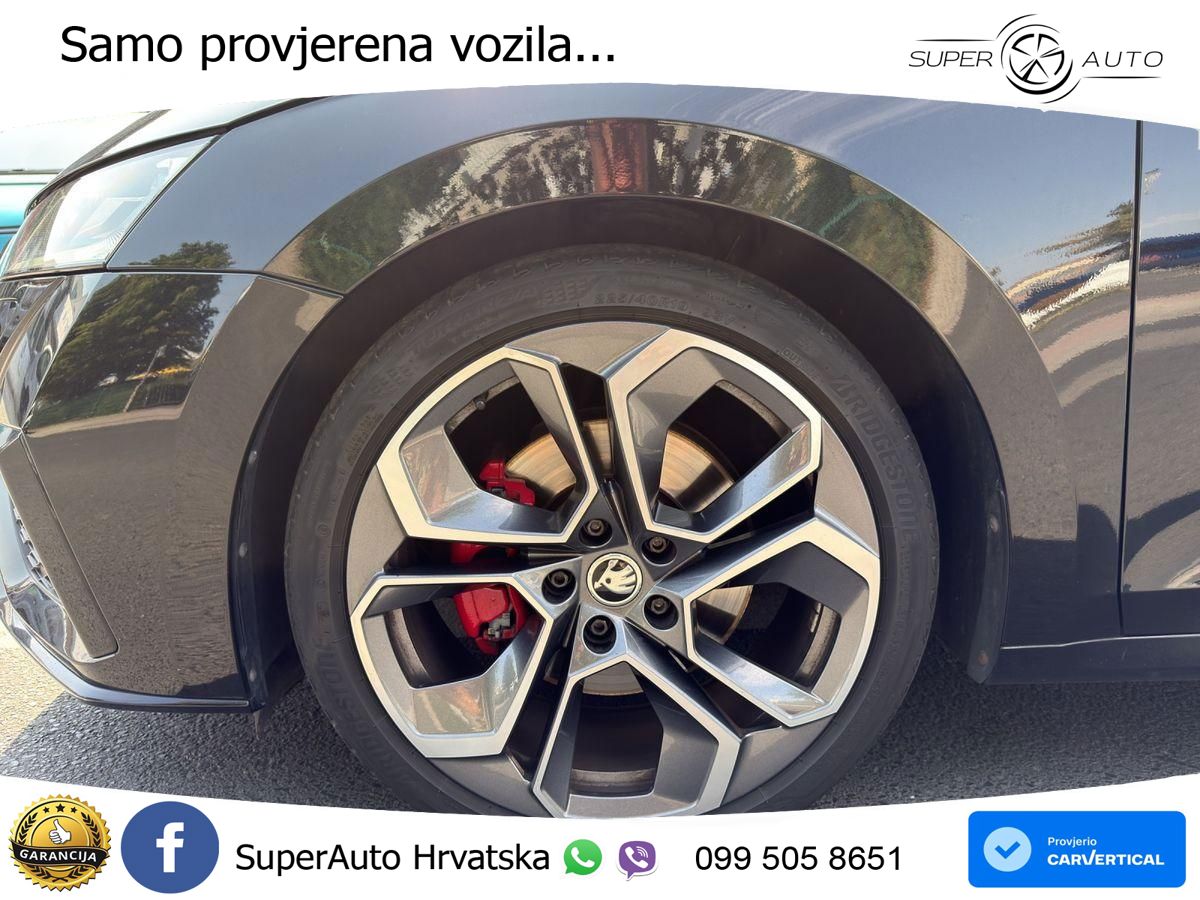Škoda Octavia Combi RS 2.0 TDI (200 KS) DSG LED+GR SJED+ACC