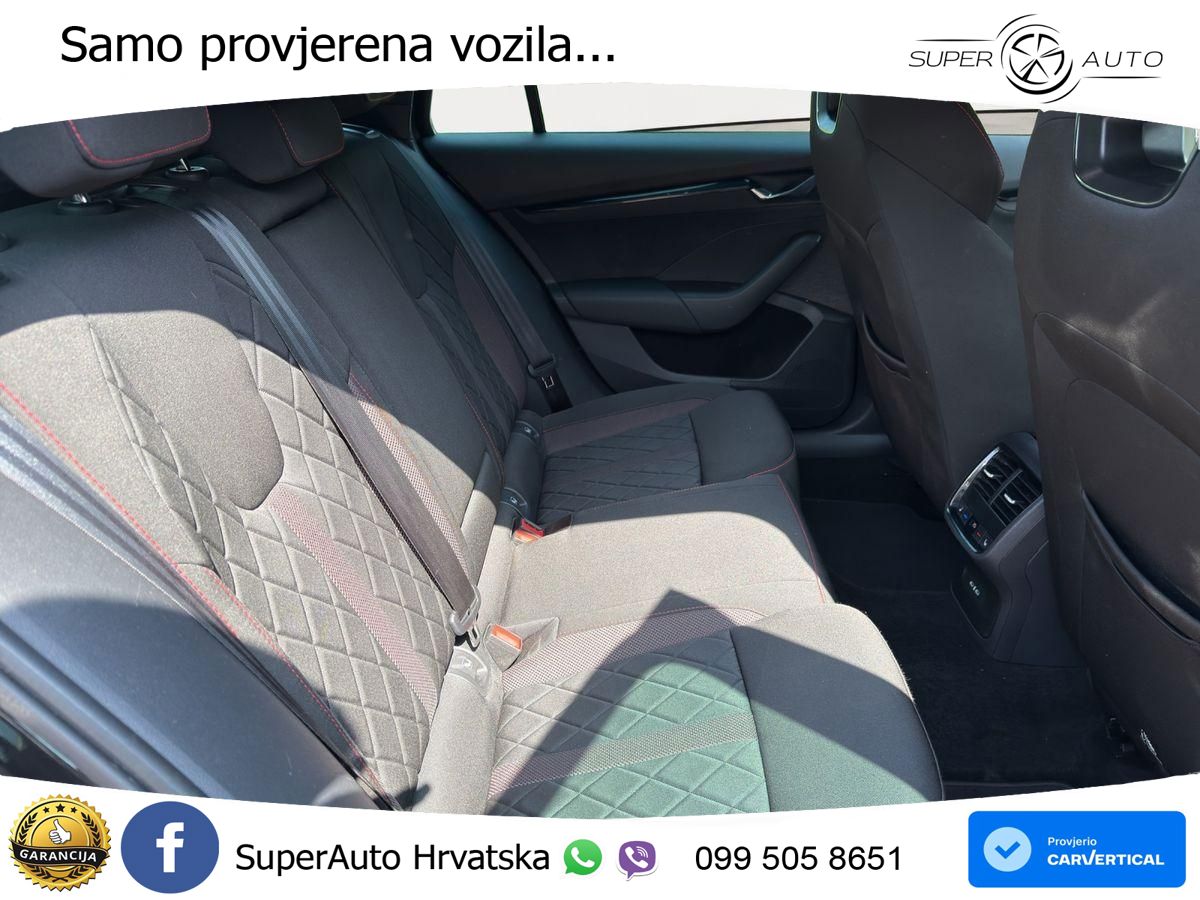 Škoda Octavia Combi RS 2.0 TDI (200 KS) DSG LED+GR SJED+ACC