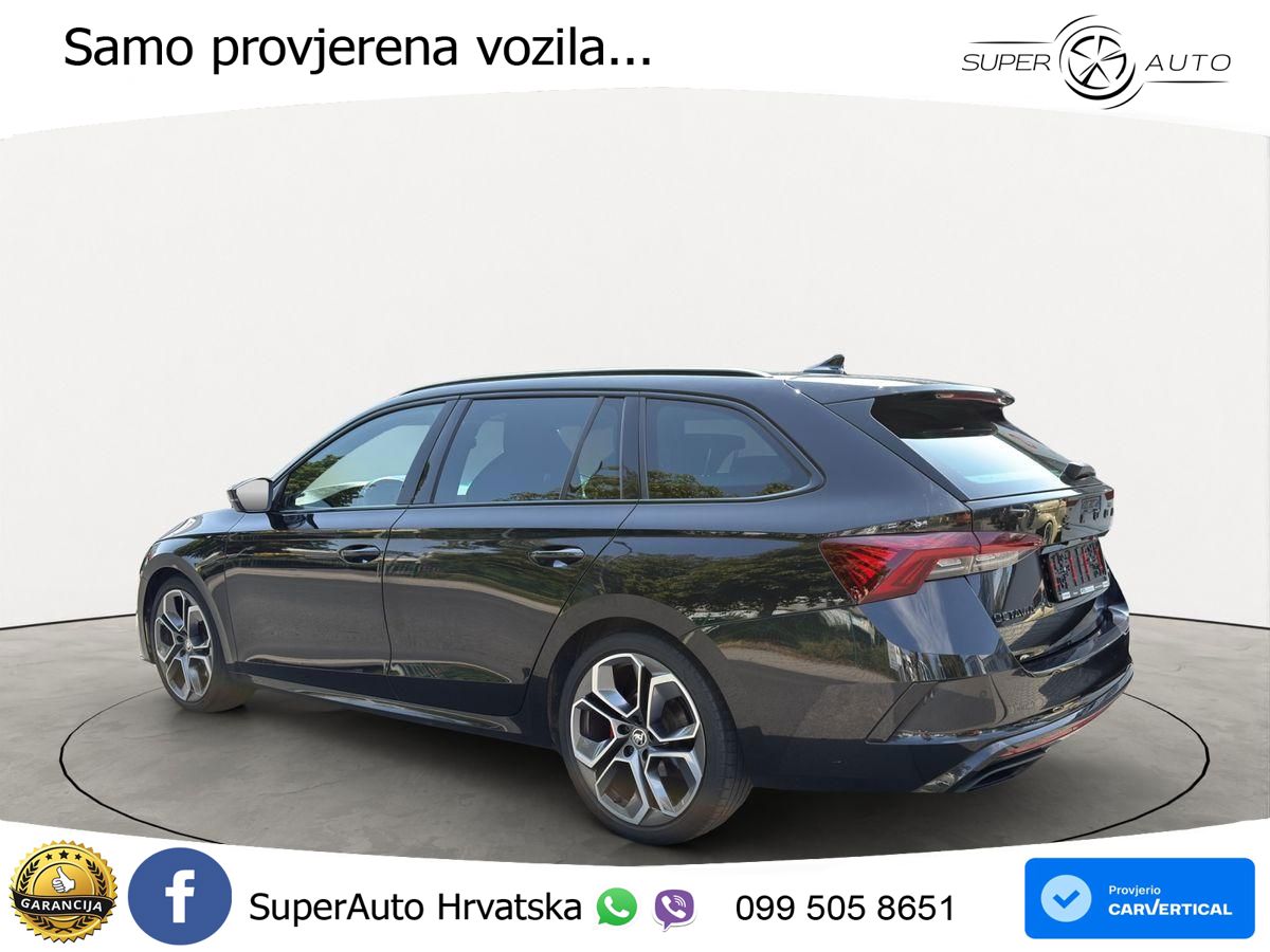 Škoda Octavia Combi RS 2.0 TDI (200 KS) DSG LED+GR SJED+ACC