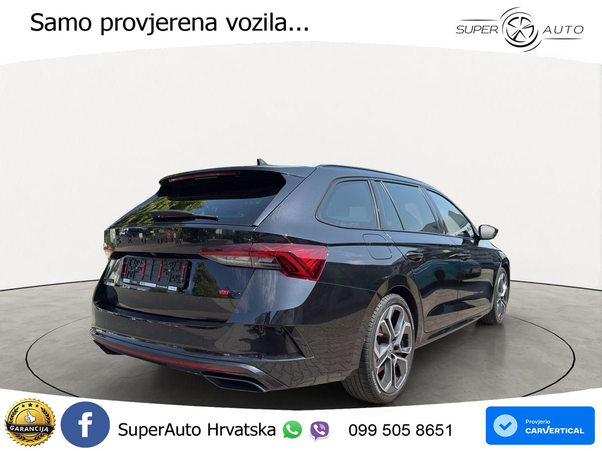 Škoda Octavia Combi RS 2.0 TDI (200 KS) DSG LED+GR SJED+ACC