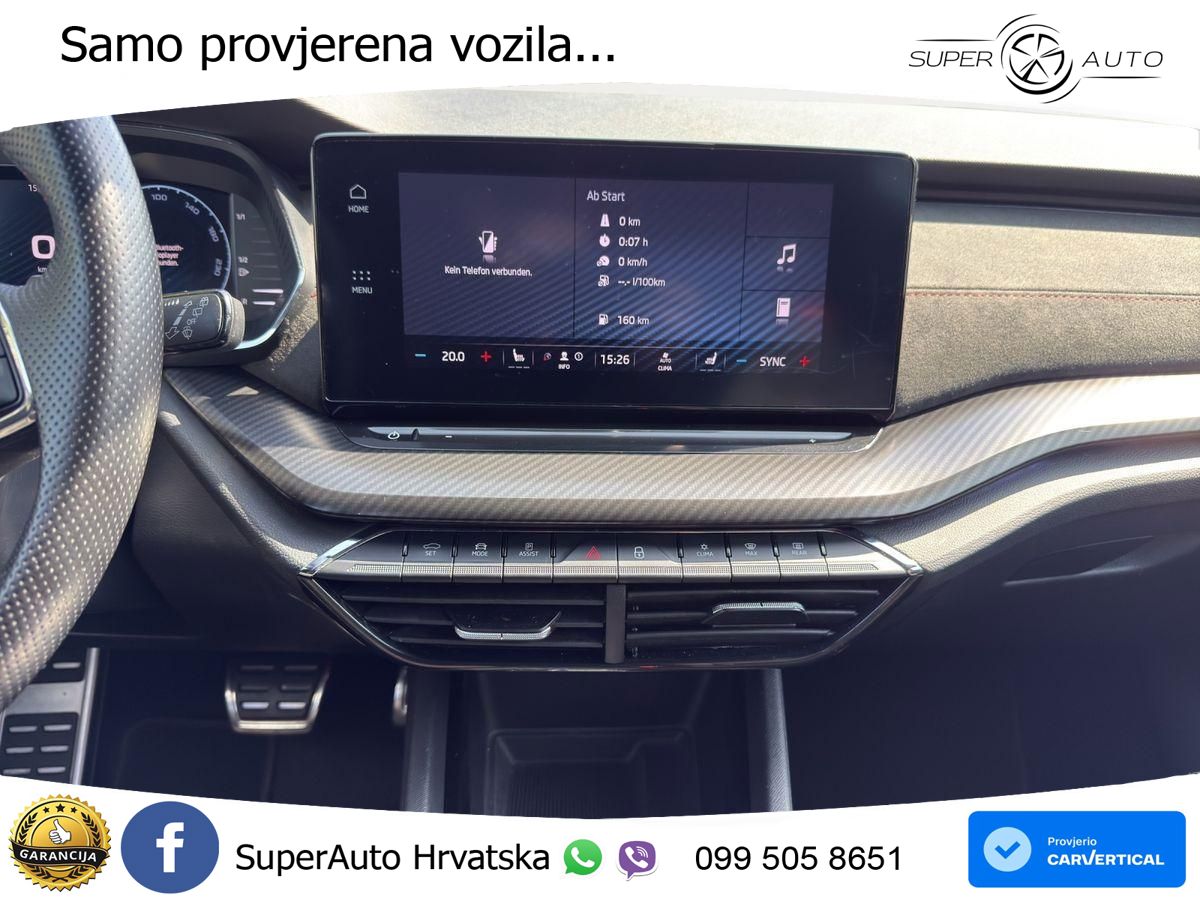 Škoda Octavia Combi RS 2.0 TDI (200 KS) DSG LED+GR SJED+ACC