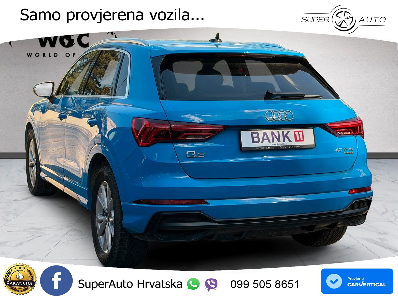 Audi Q3 40 TFSI (190 KS) quattro S tronic S line