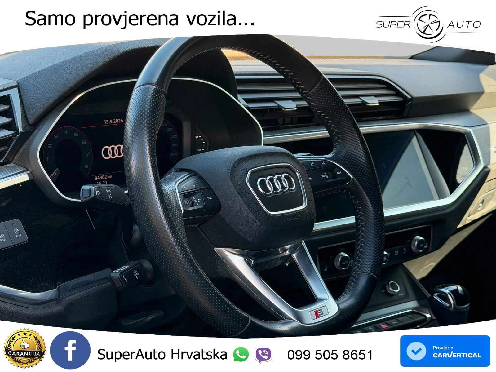 Audi Q3 40 TFSI (190 KS) quattro S tronic S line