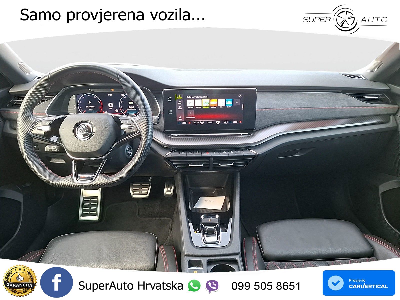 Škoda Octavia Combi RS 2.0 TSI (245 KS) DSG MATRIX+GR SJED+KAM