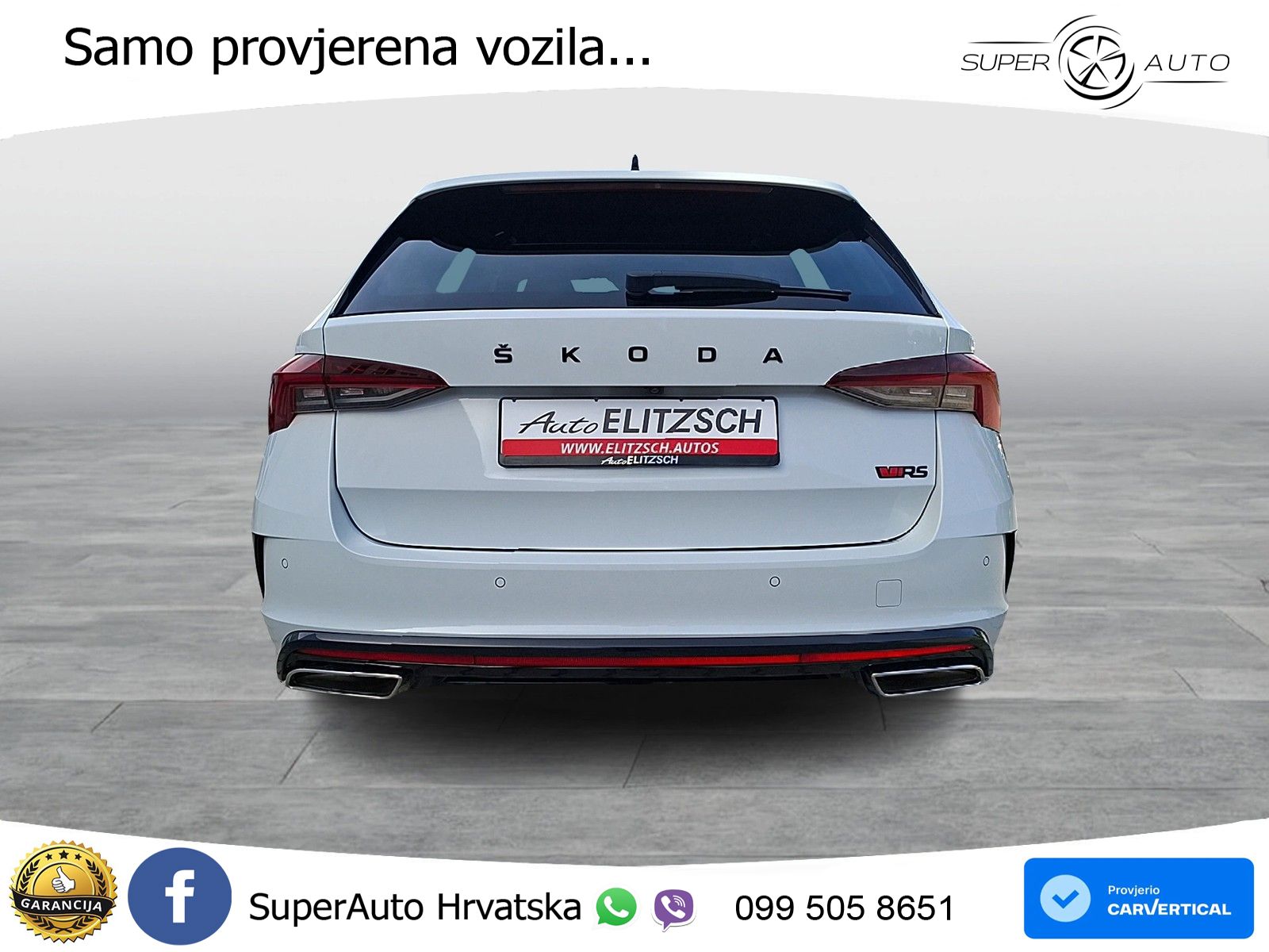 Škoda Octavia Combi RS 2.0 TSI (245 KS) DSG MATRIX+GR SJED+KAM