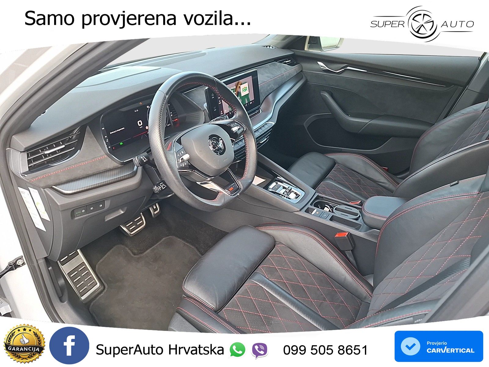Škoda Octavia Combi RS 2.0 TSI (245 KS) DSG MATRIX+GR SJED+KAM