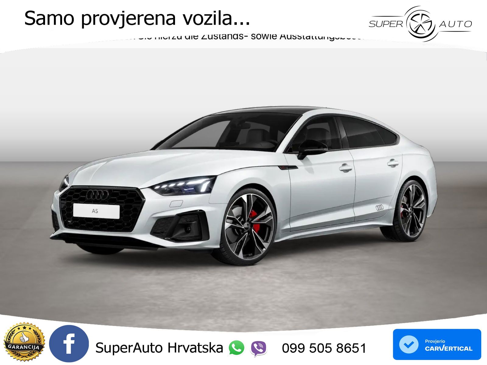 Audi A5 Sportback 40 TDI (204 KS) S tronic S line MATRIX+GR SJED+KAM