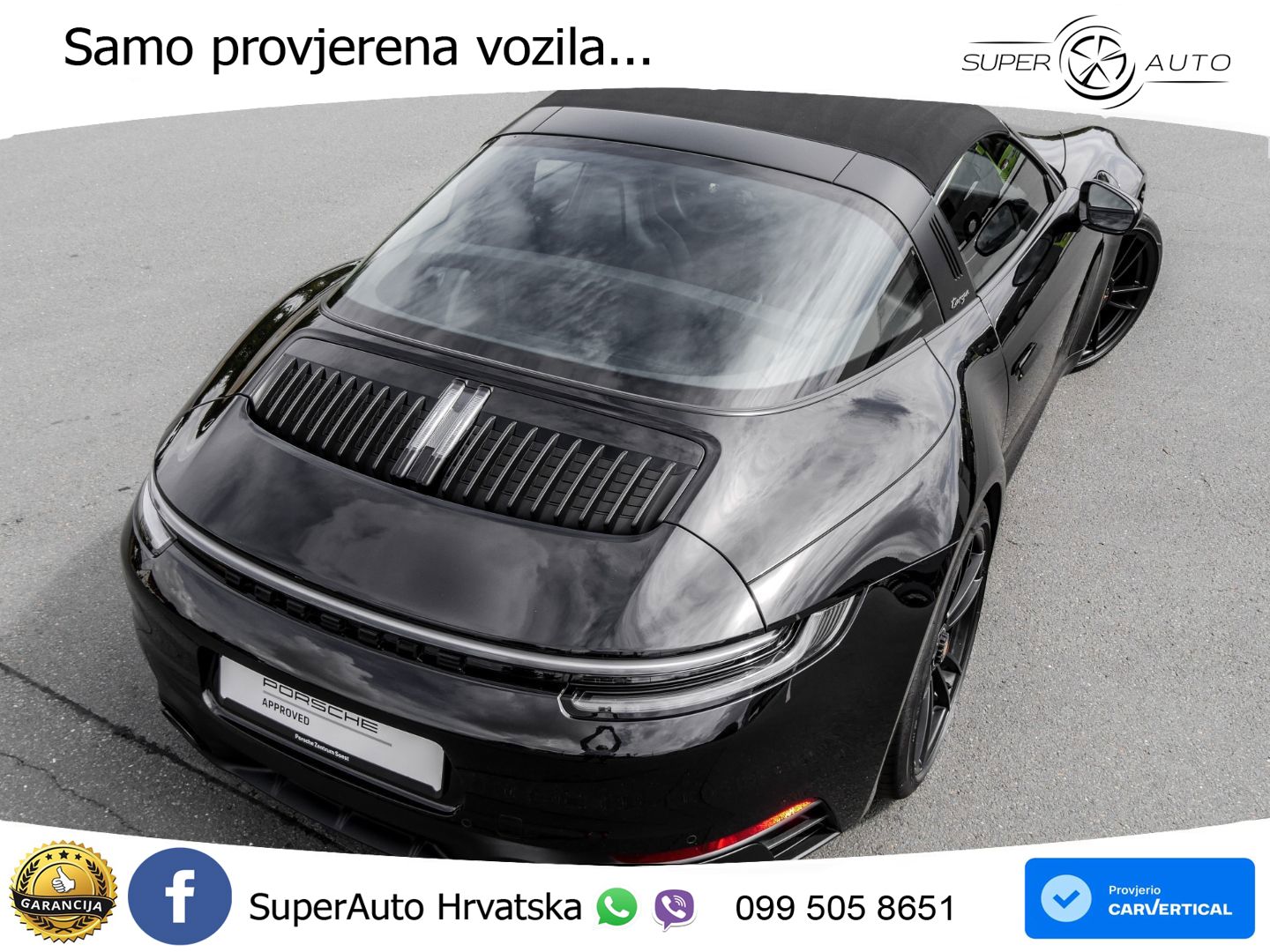 Porsche 911 Targa 4 GTS 3.0 (480 KS) PDK LED+GR SJED+ACC