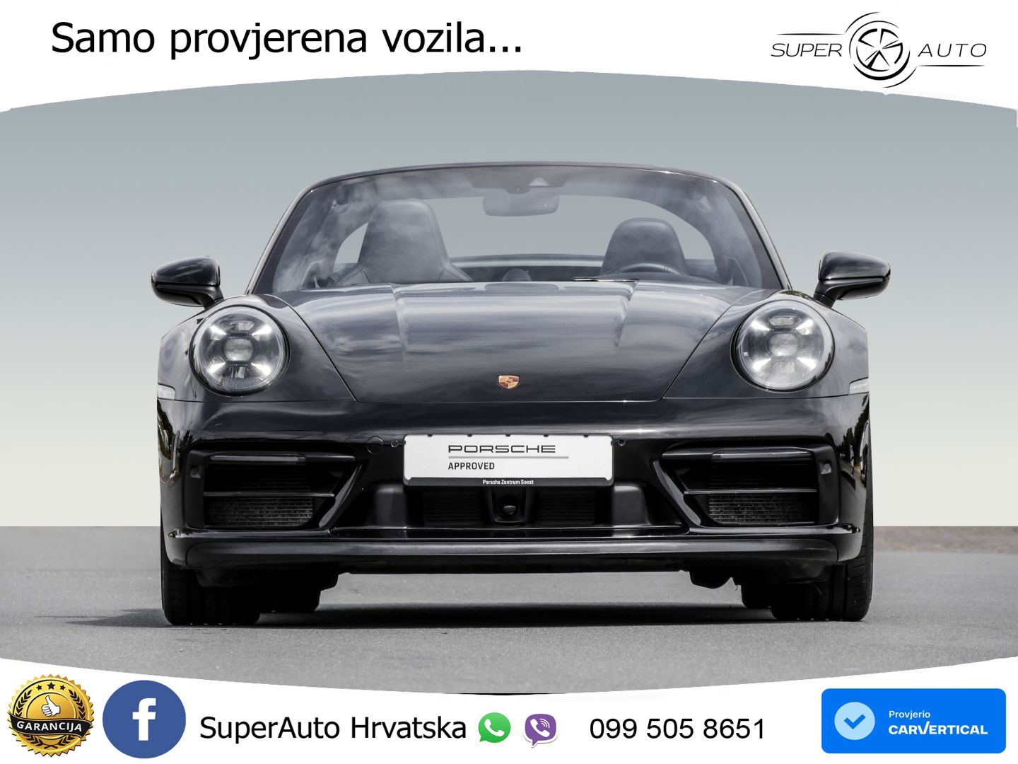 Porsche 911 Targa 4 GTS 3.0 (480 KS) PDK LED+GR SJED+ACC