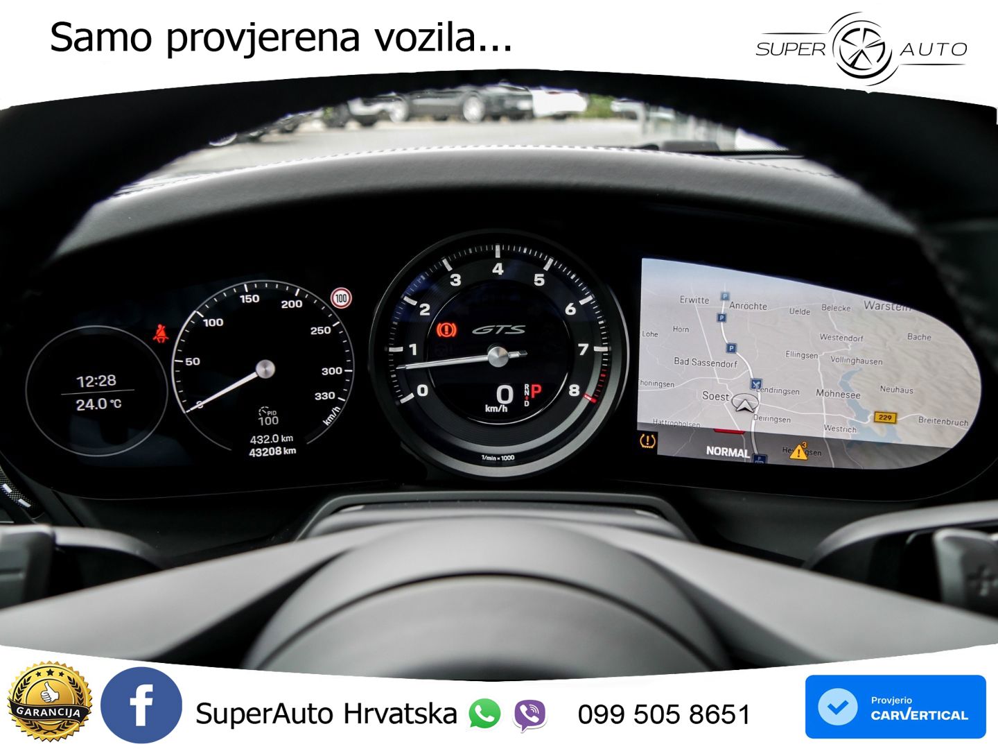 Porsche 911 Targa 4 GTS 3.0 (480 KS) PDK LED+GR SJED+ACC