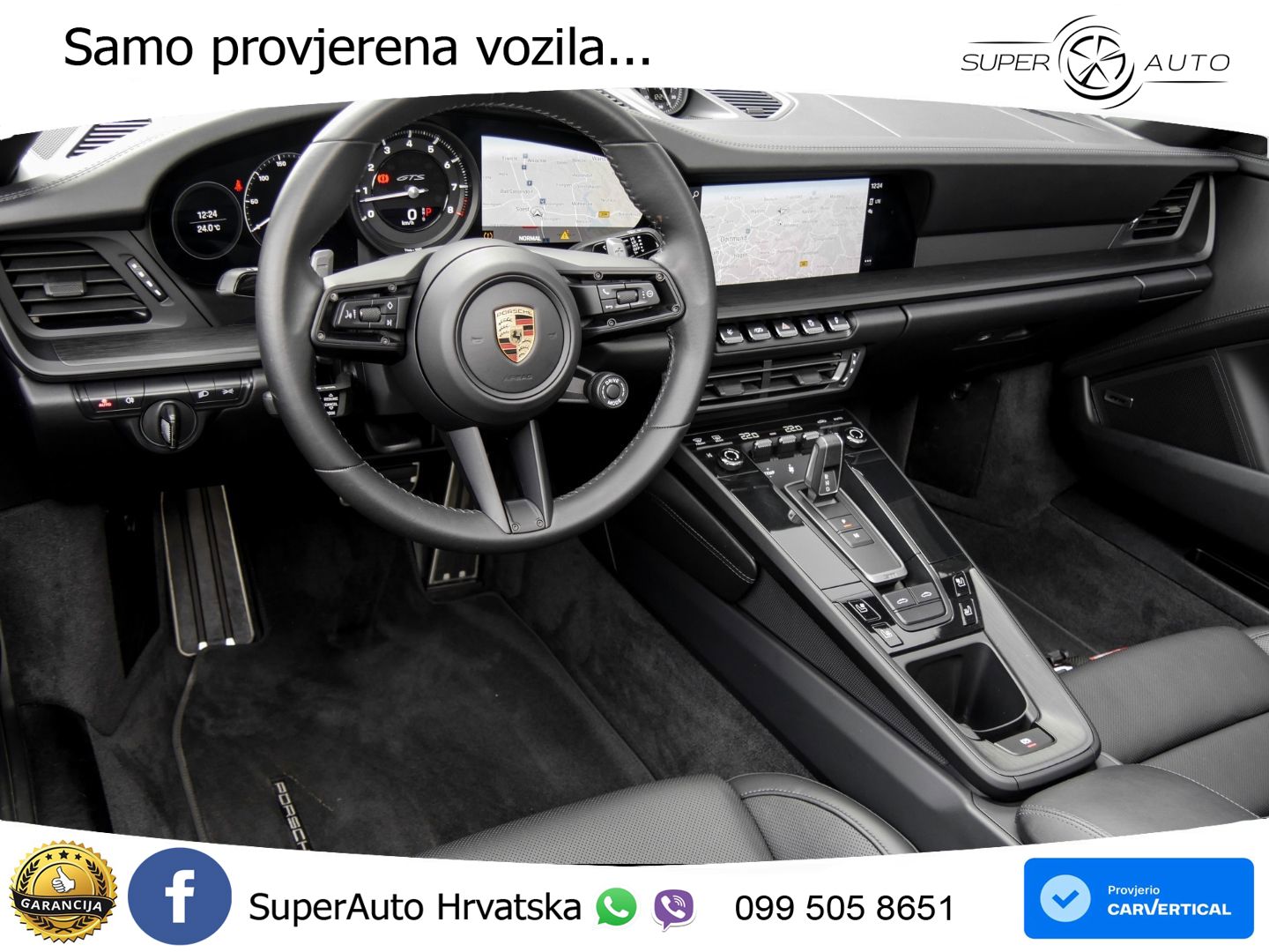 Porsche 911 Targa 4 GTS 3.0 (480 KS) PDK LED+GR SJED+ACC