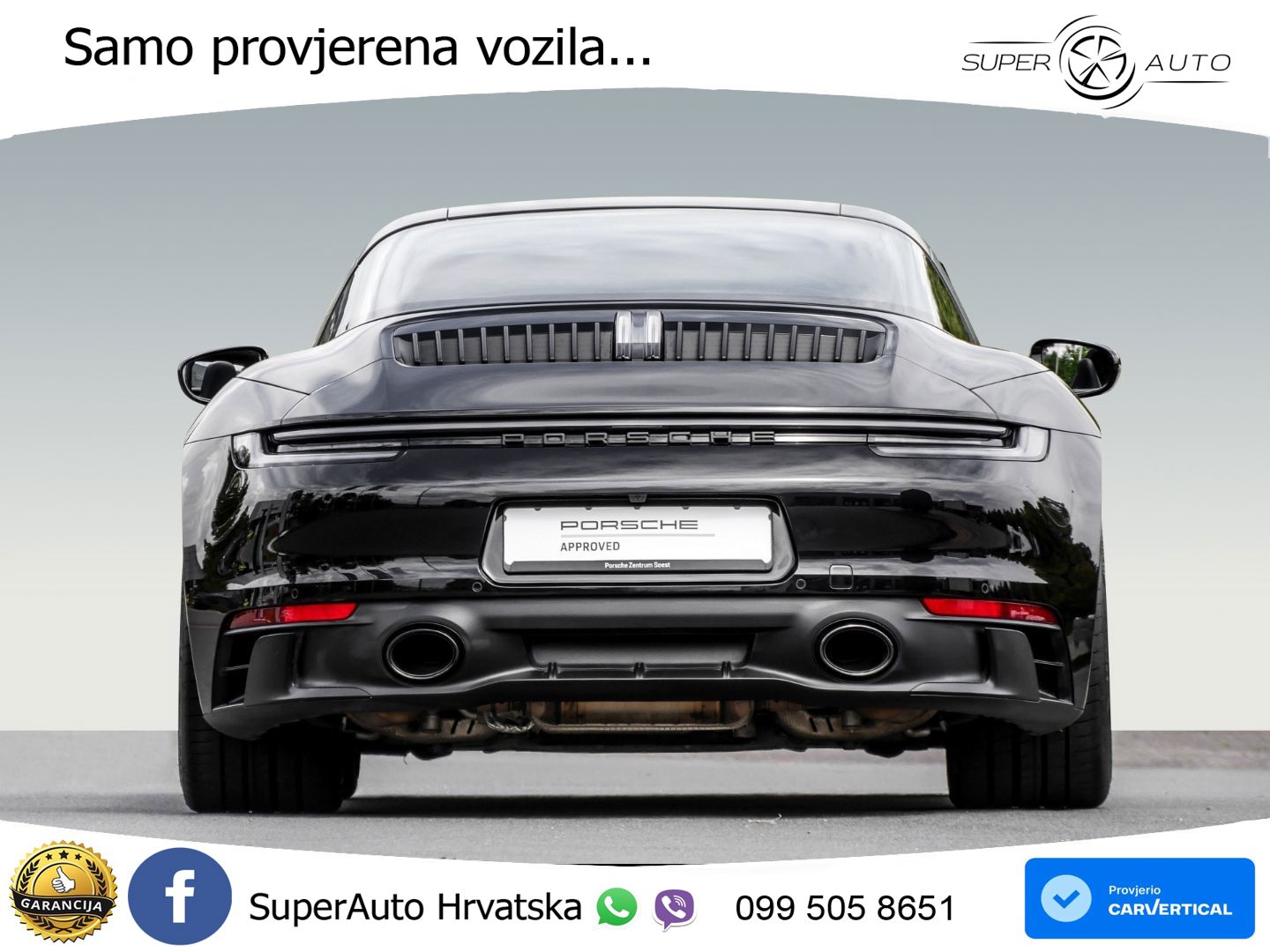 Porsche 911 Targa 4 GTS 3.0 (480 KS) PDK LED+GR SJED+ACC
