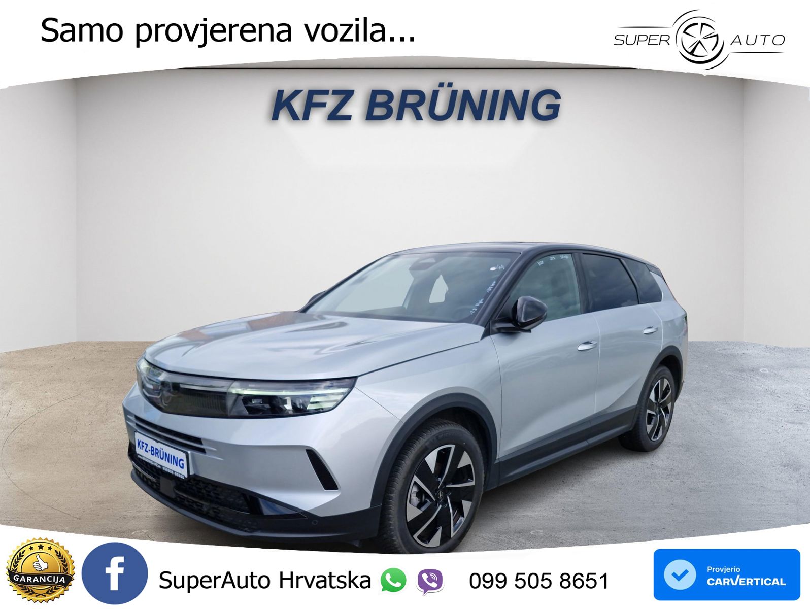 Opel Grandland 1.2 Turbo (145 KS) Hybrid eDCT GS LED+GR SJED+ACC