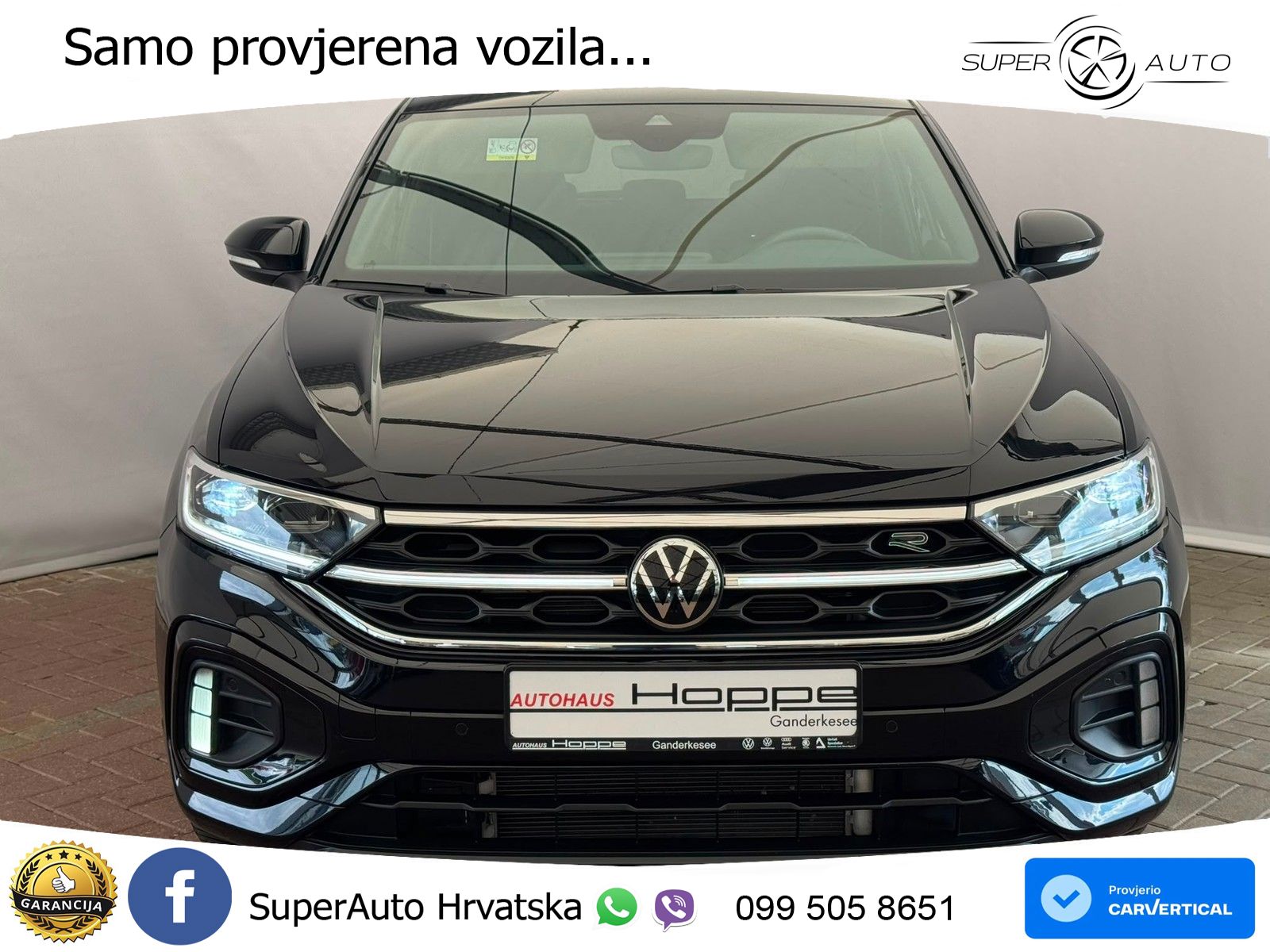 Volkswagen T-Roc 1.5 TSI (150 KS) DSG R-Line LED+GR SJED+ACC